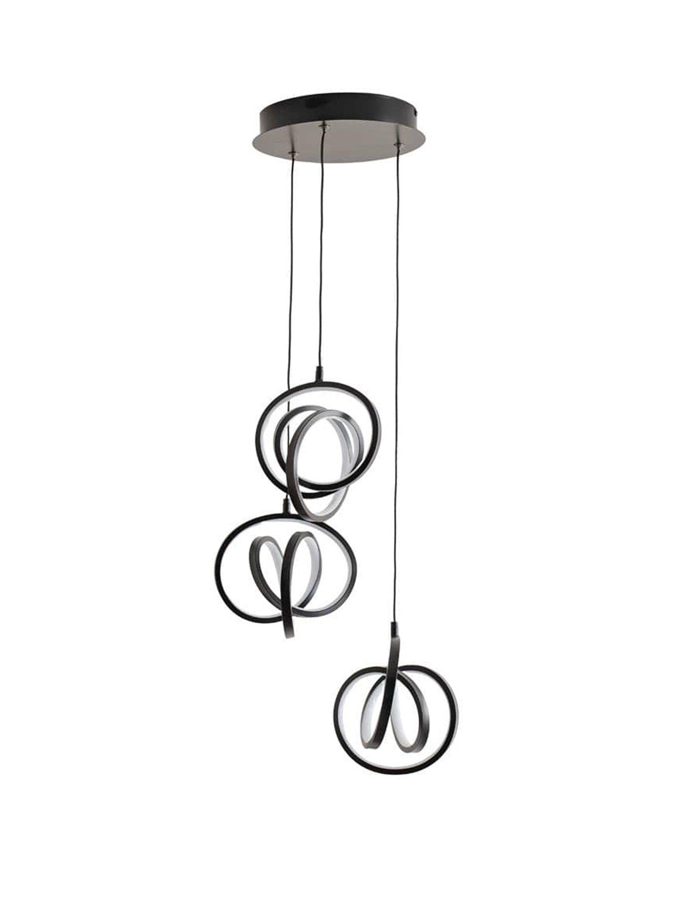 Image 2 of 4 of ValueLights Infinity 3 Drop Ceiling Light