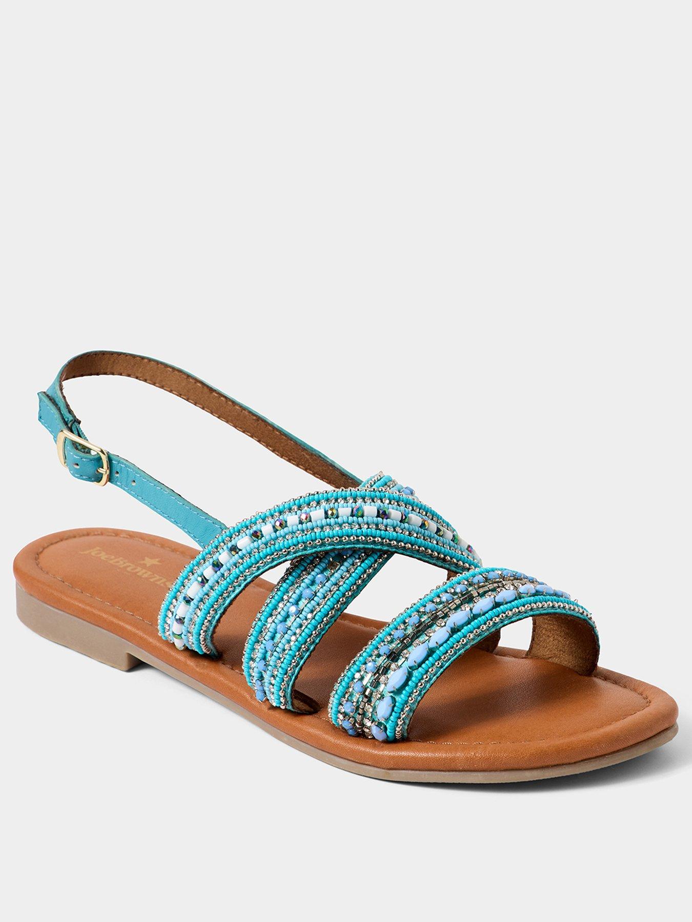 Image 2 of 4 of Joe Browns Santorini Beaded Leather Sandal