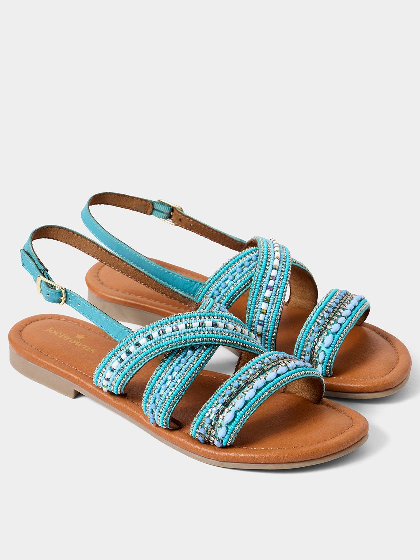 Image 3 of 4 of Joe Browns Santorini Beaded Leather Sandal