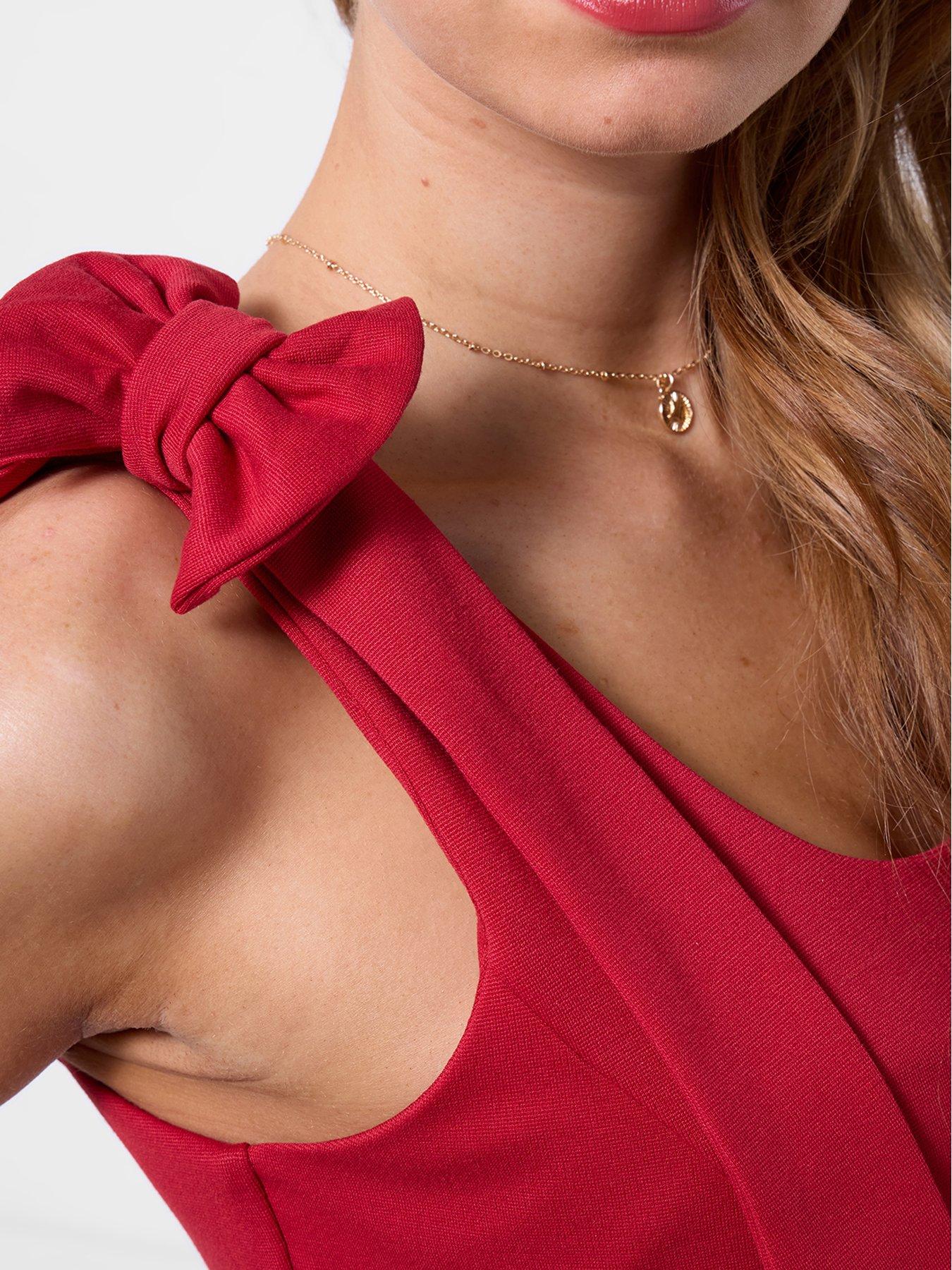 Image 4 of 5 of Joe Browns Amelia Bow Detail Sleeveless Top - Red