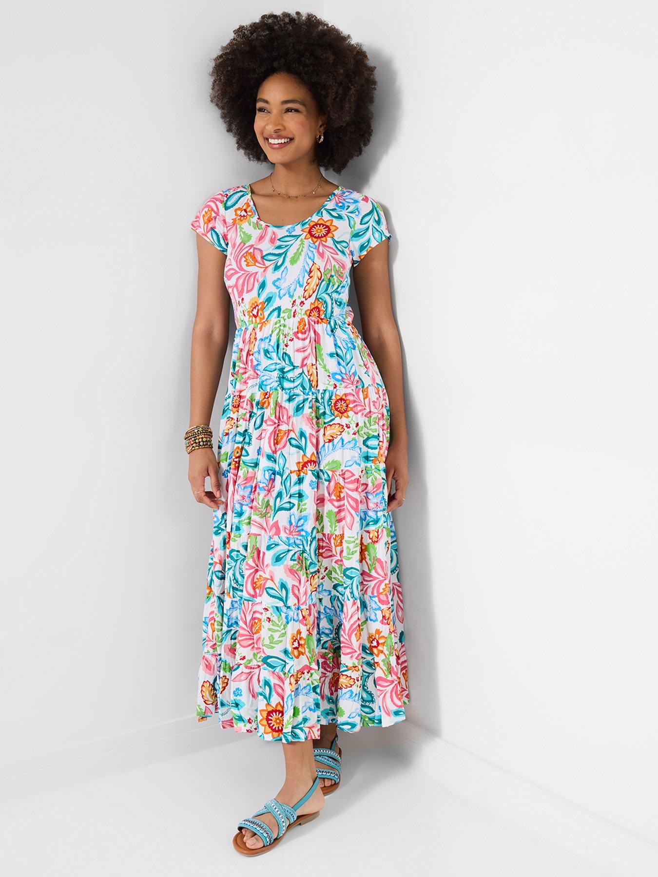 Image 1 of 5 of Joe Browns Daydreamer Crinkle Maxi Dress