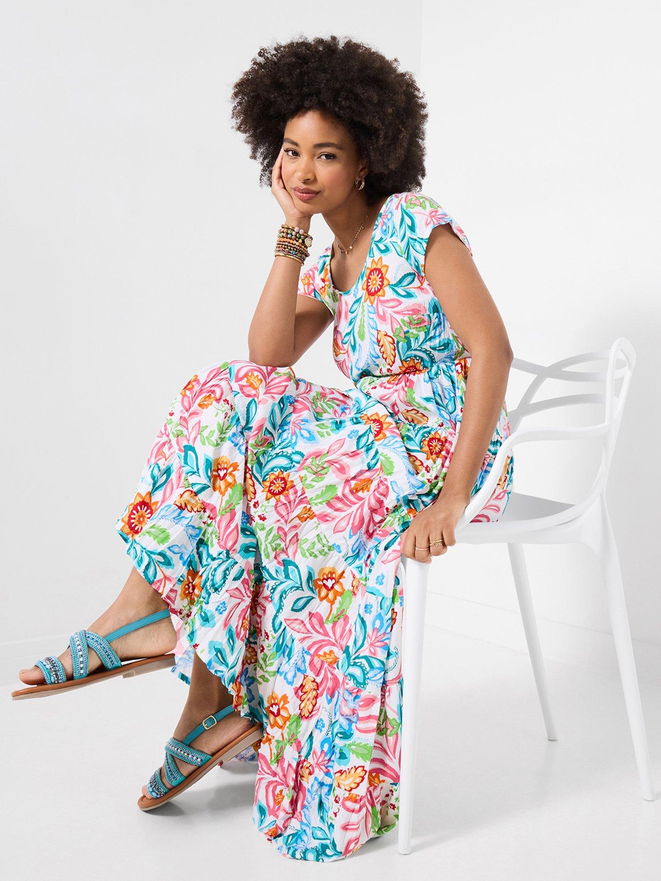 Image 2 of 5 of Joe Browns Daydreamer Crinkle Maxi Dress