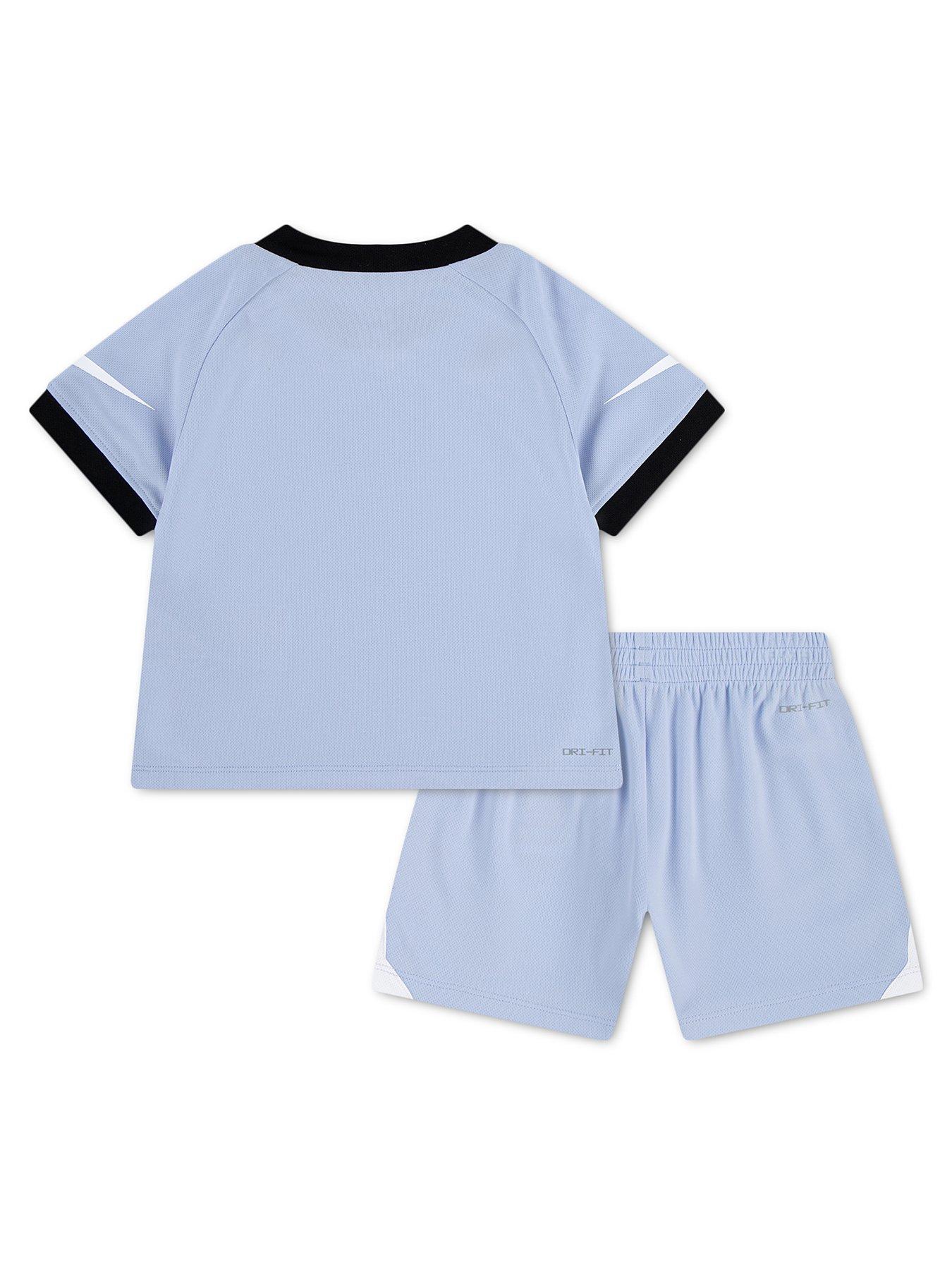 Image 2 of 5 of Nike Boys DriFIT Swoosh Love Short - Blue