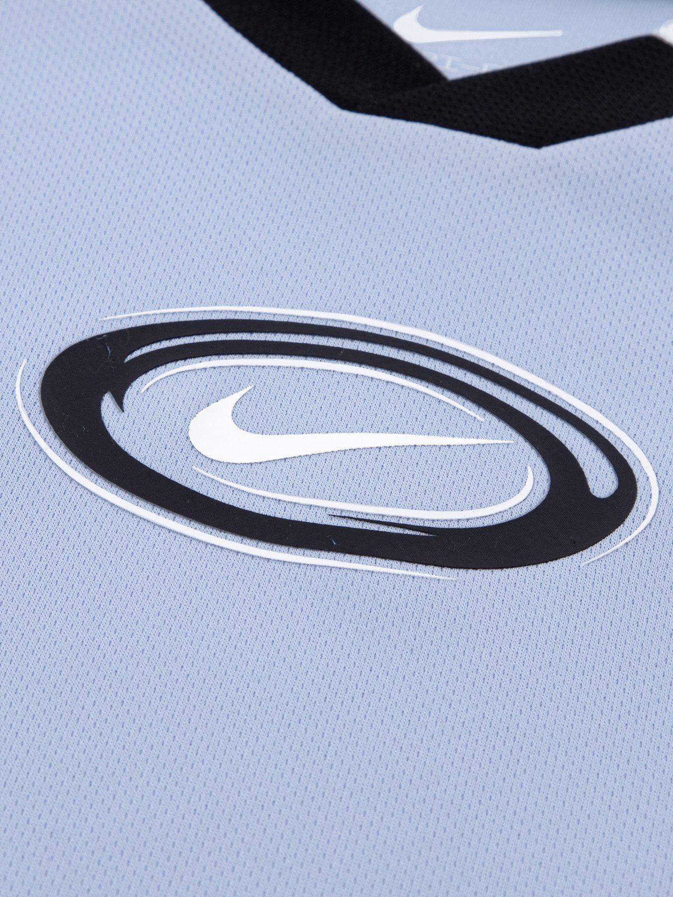 Image 4 of 5 of Nike Boys DriFIT Swoosh Love Short - Blue