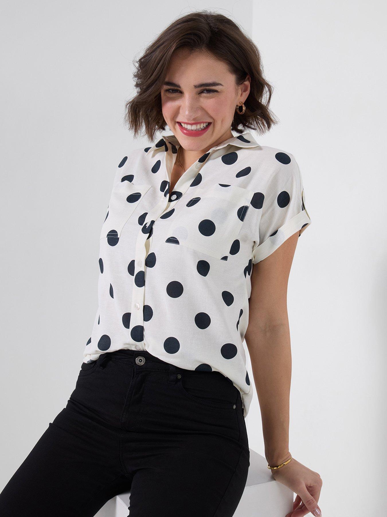 Joe Browns Spot The Difference Printed Shirt - White
