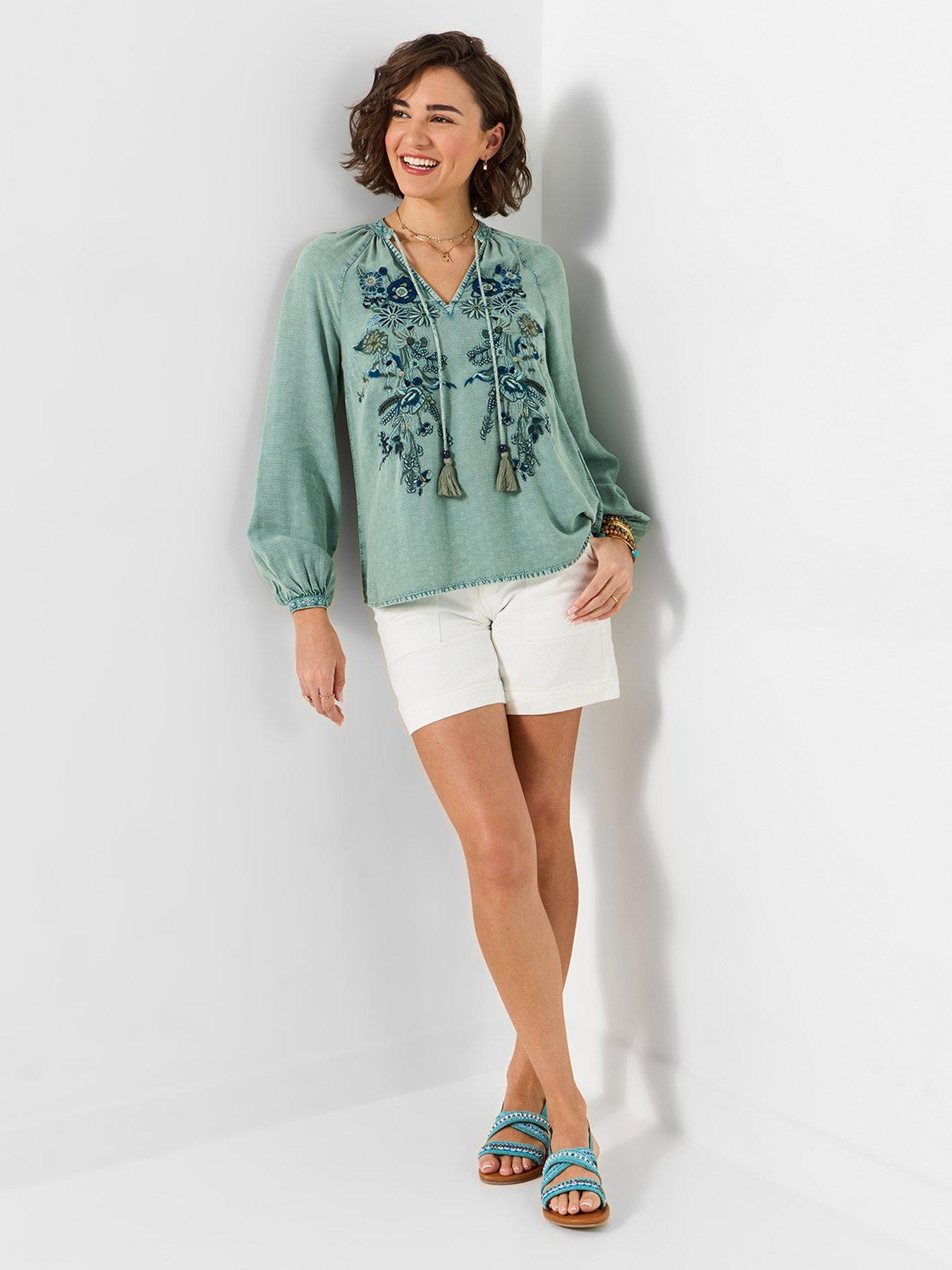 Image 3 of 5 of Joe Browns All In The Details Embroidered Top