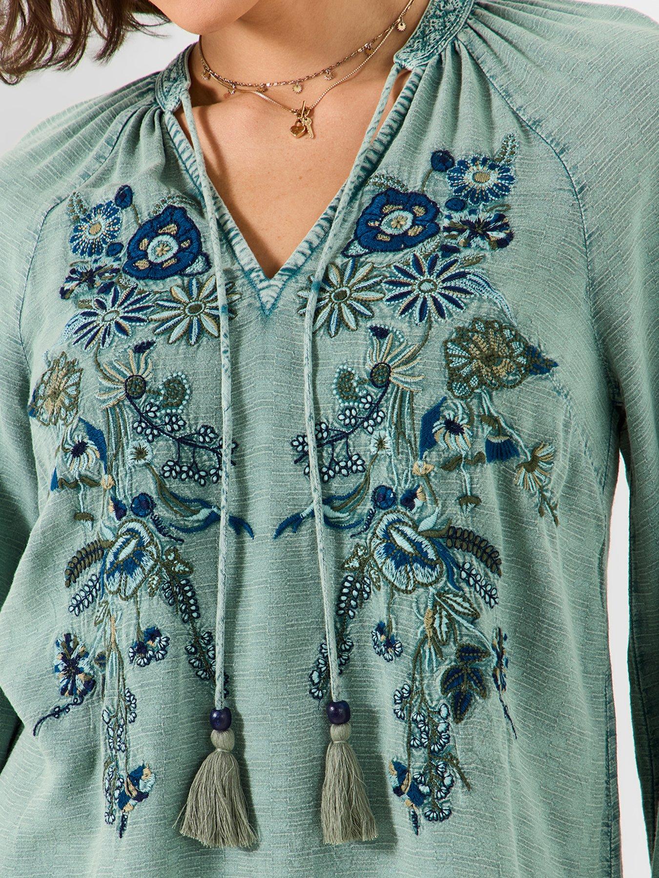 Image 4 of 5 of Joe Browns All In The Details Embroidered Top