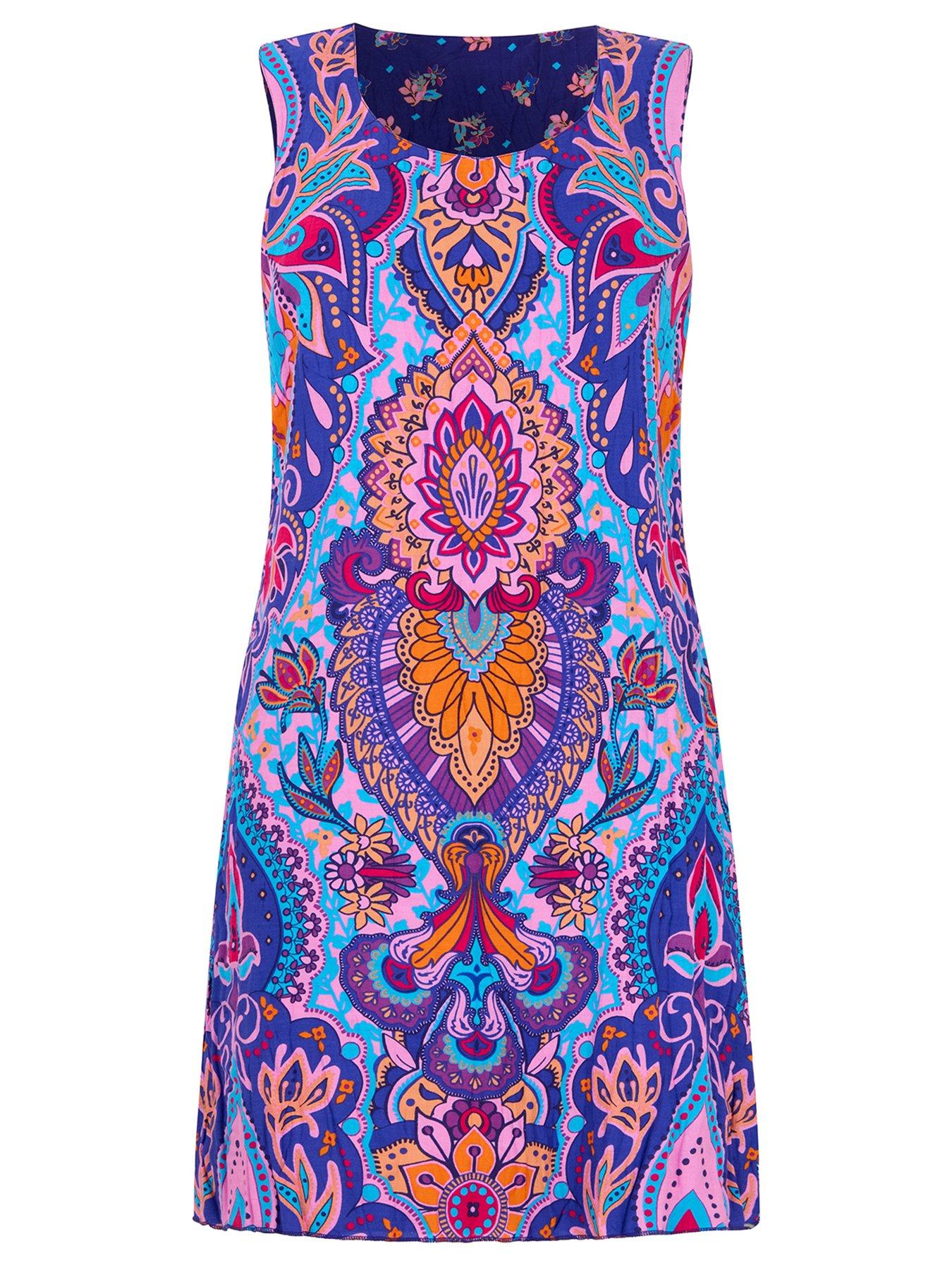 Image 6 of 7 of Joe Browns Statement Reversible Tunic Top - Blue