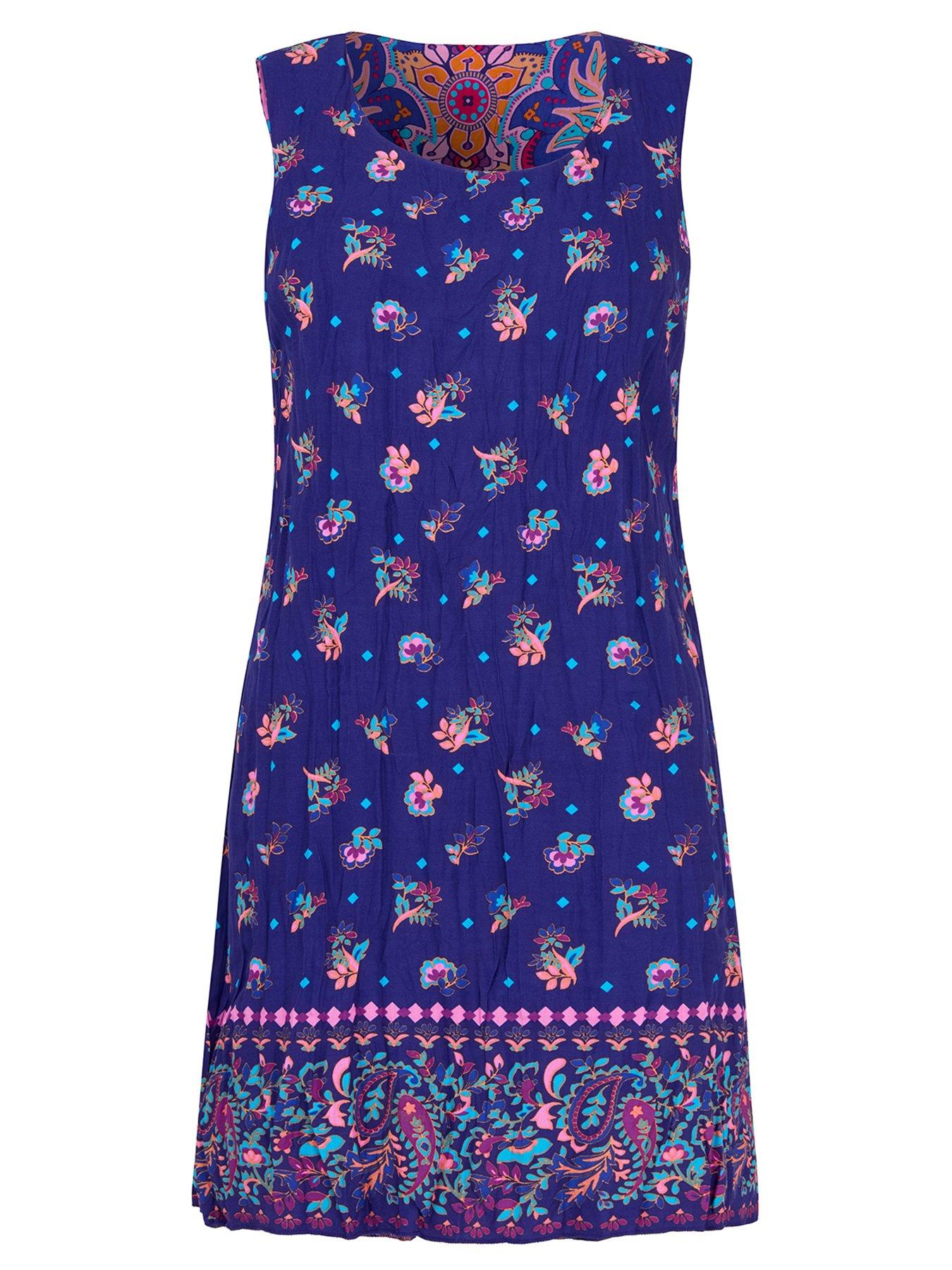 Image 7 of 7 of Joe Browns Statement Reversible Tunic Top - Blue
