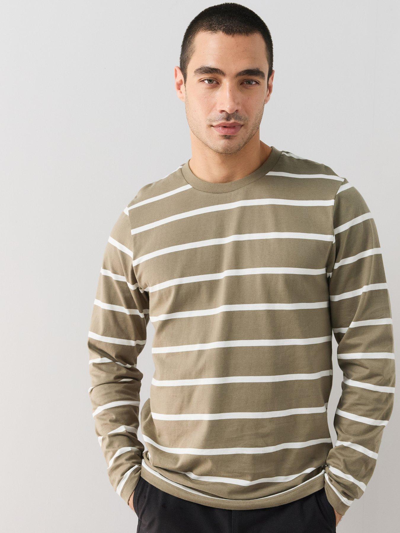 Image 1 of 7 of The Very Collection 2 Pack Pure Cotton Long Sleeve T-Shirts - Multi