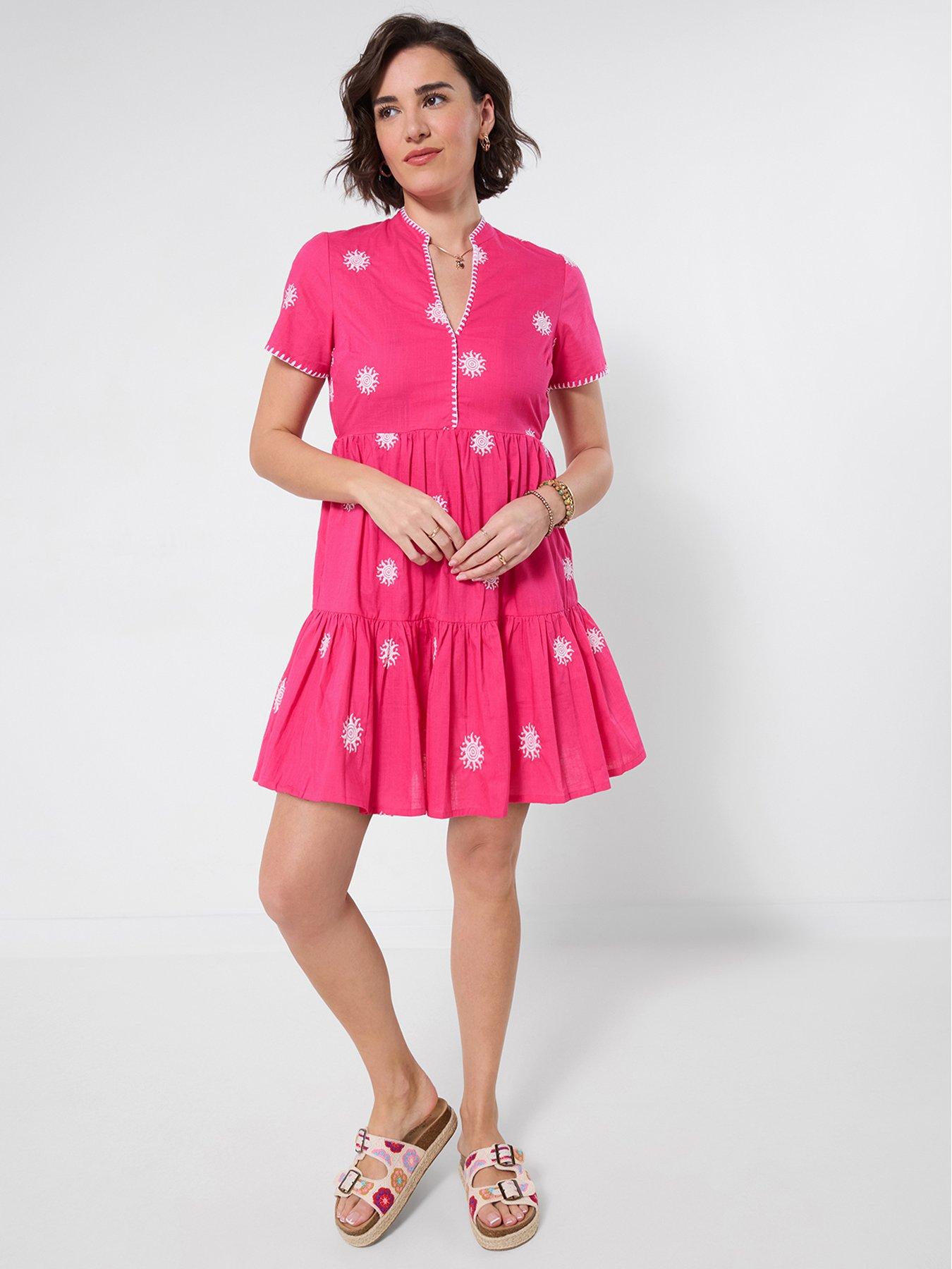 Joe Browns Beautiful And Bright Embroidered Tunic Dress