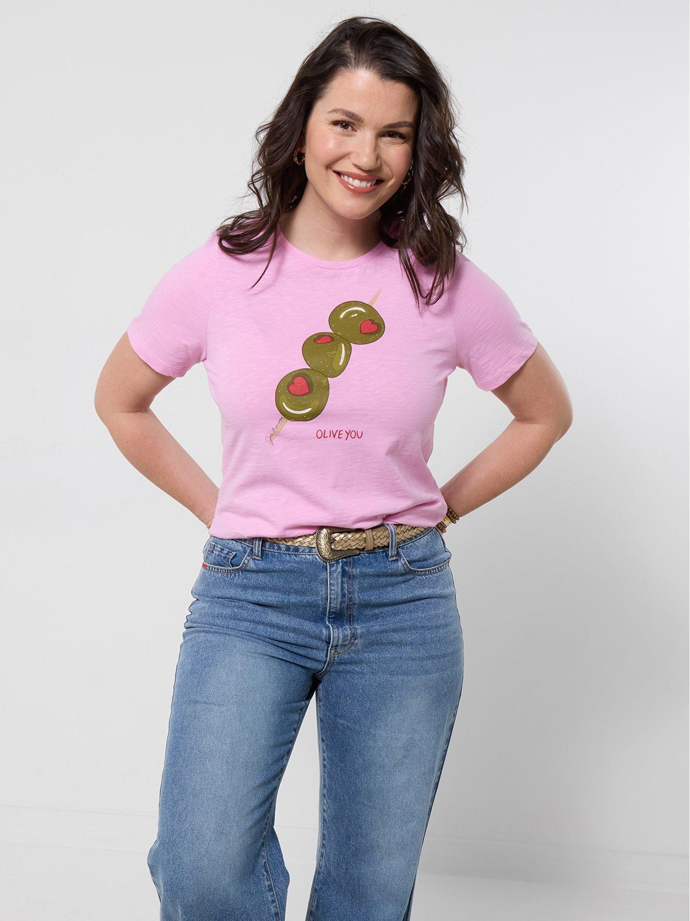 Joe Browns Olive You Tee