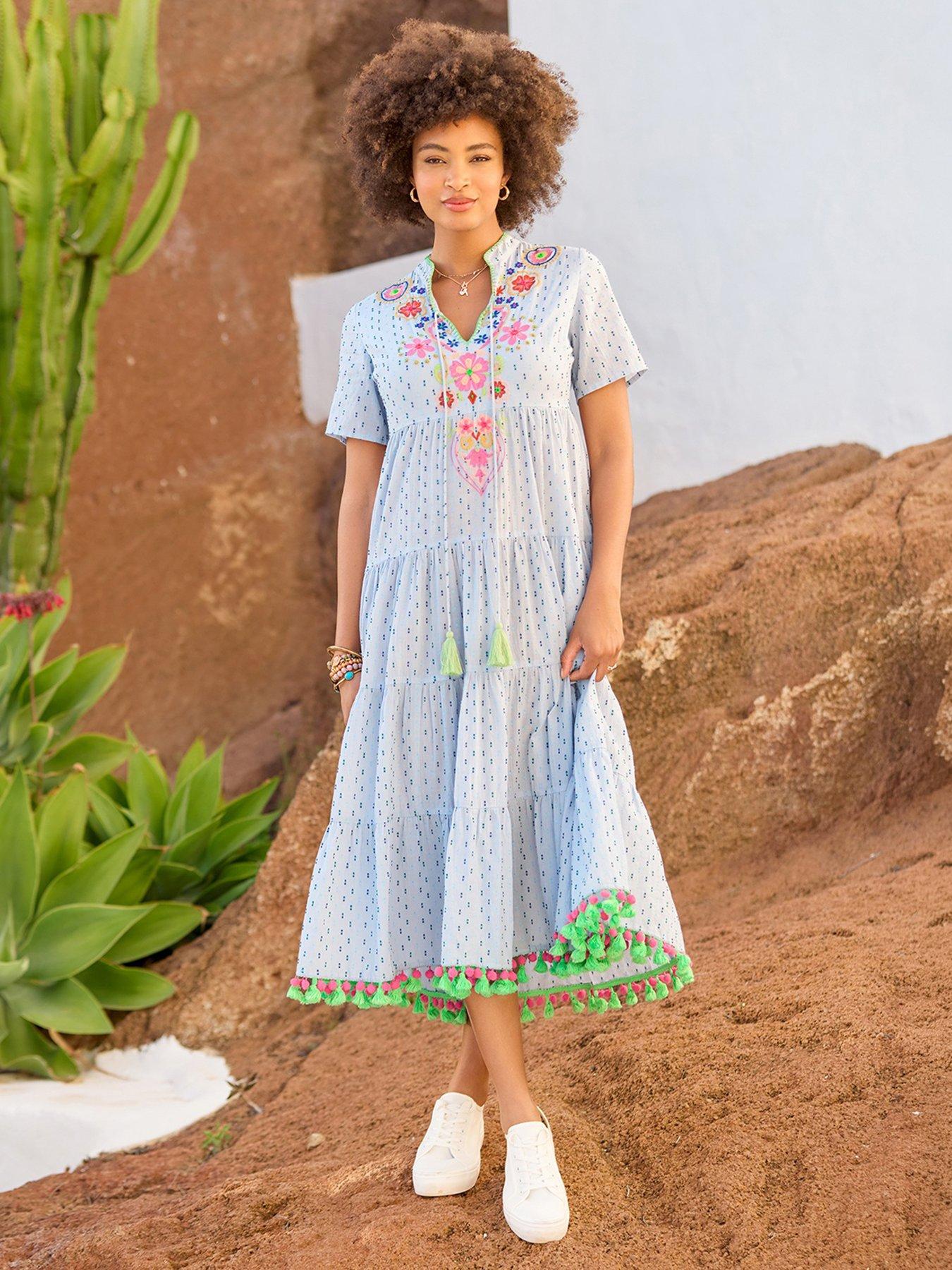 Joe Browns Aimee Embroidered Maxi Dress