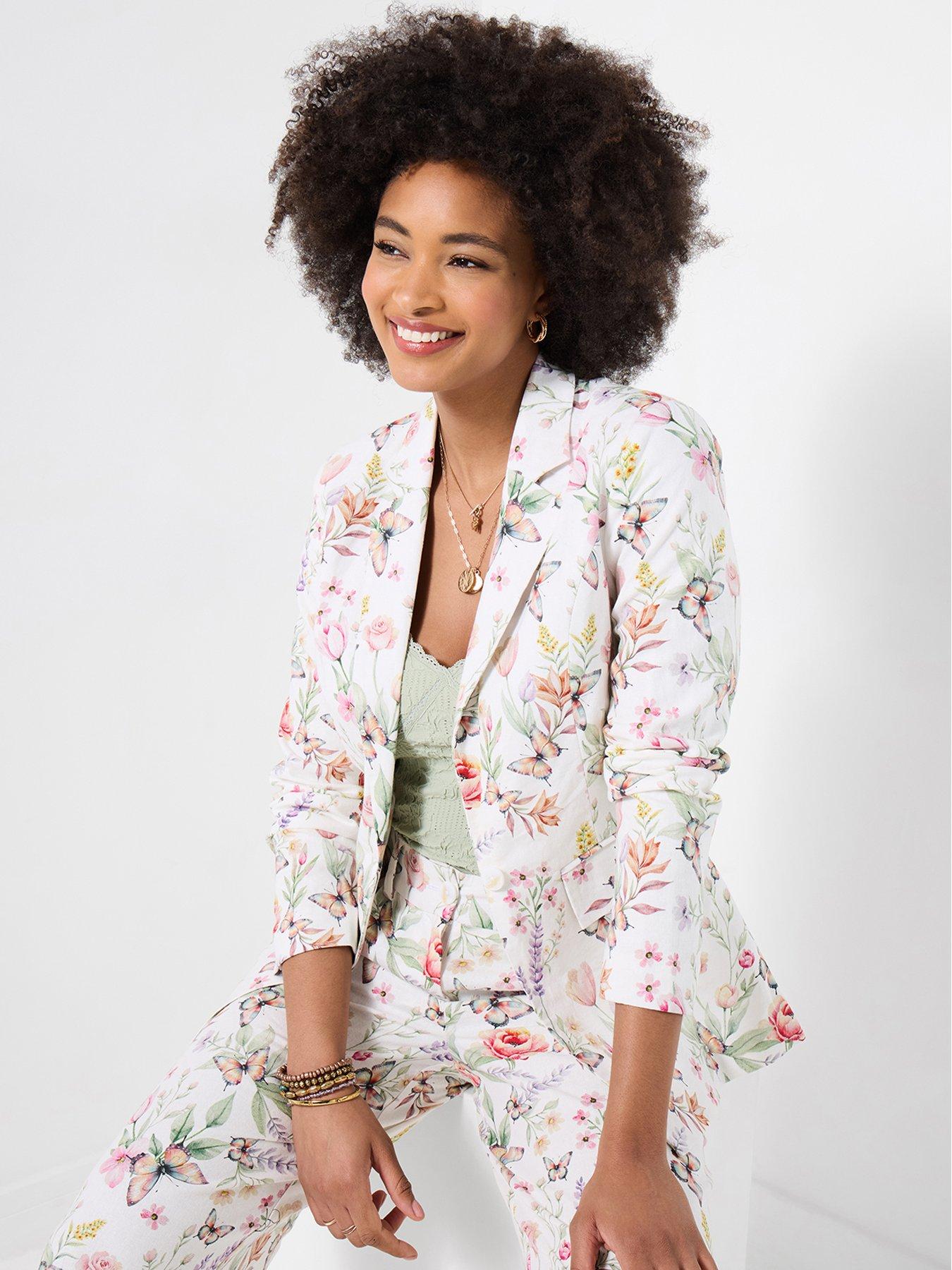Image 4 of 6 of Joe Browns Beautiful Butterfly Linen Blend Jacket