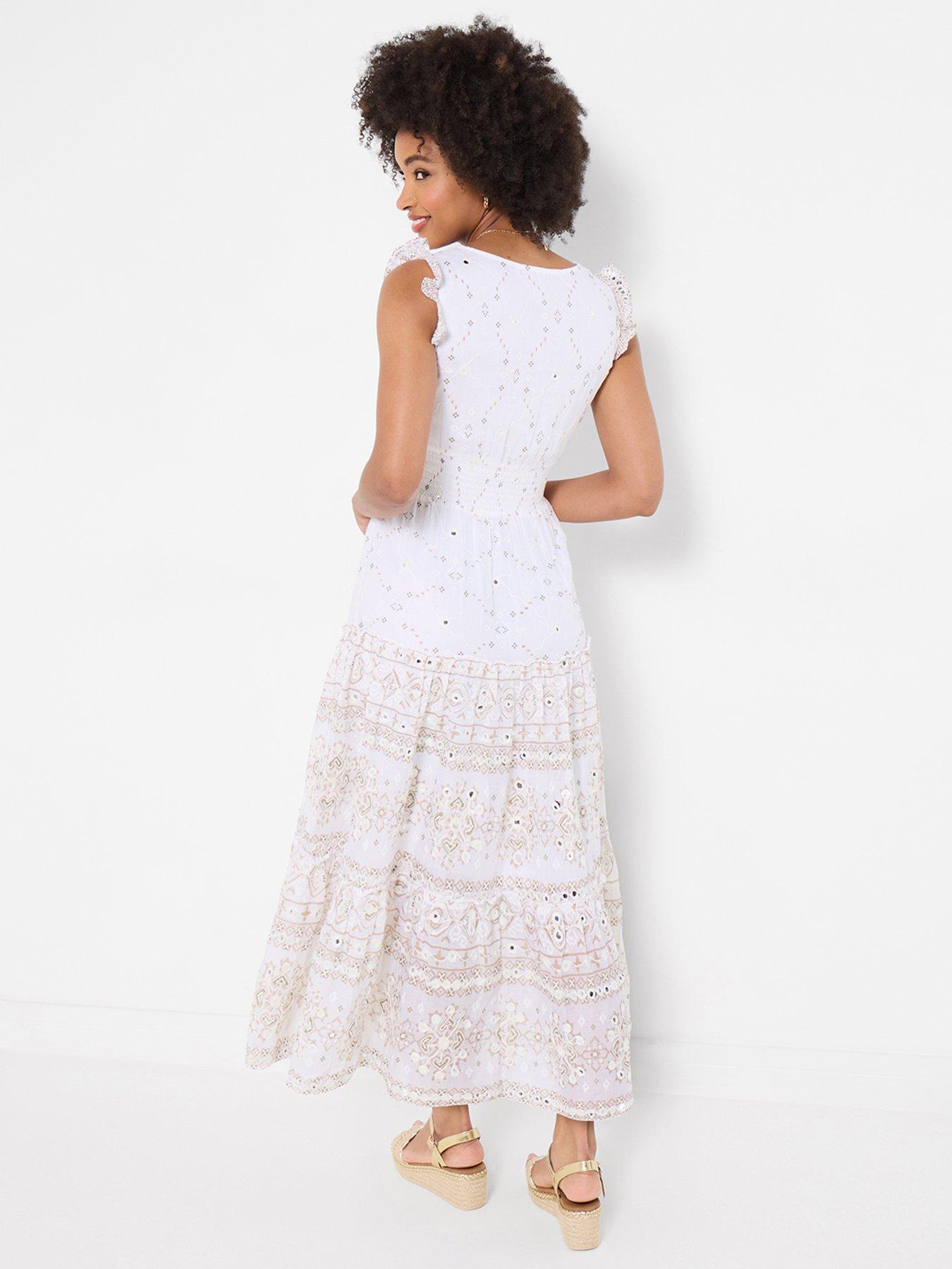 Image 2 of 5 of Joe Browns Reflections Of Summer Maxi Dress - White