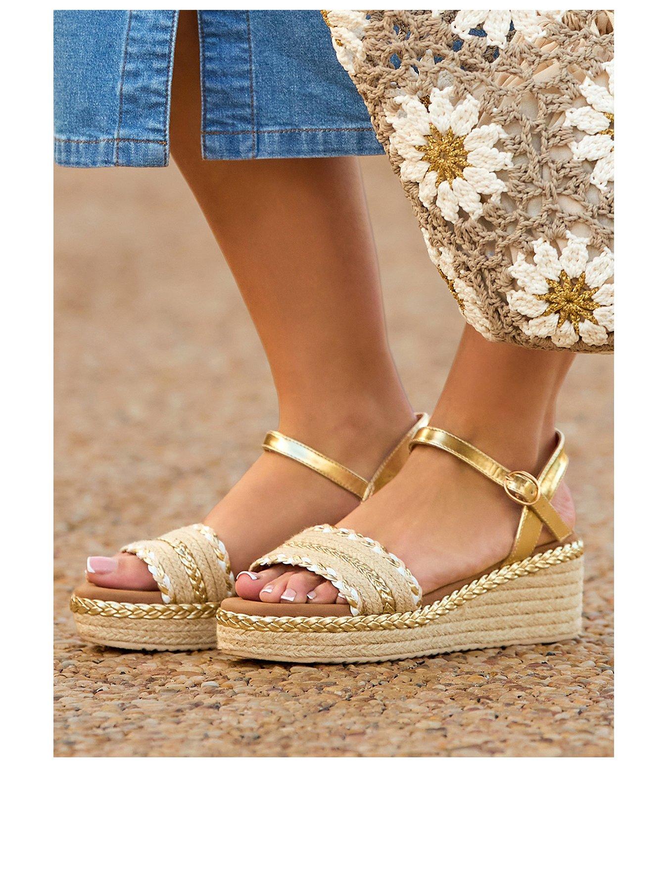 Image 2 of 5 of Joe Browns Desert Sun Shimmer Sandals