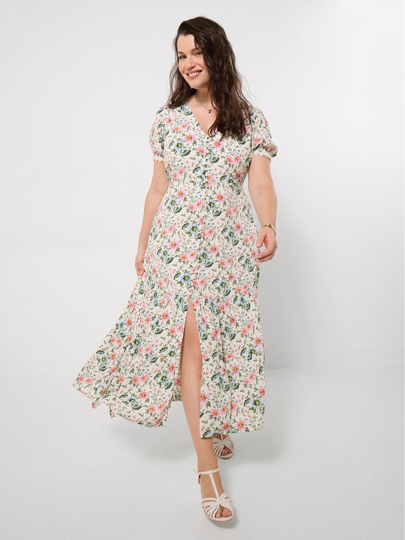 Image 3 of 7 of Joe Browns Penelope Printed Crinkle Dress