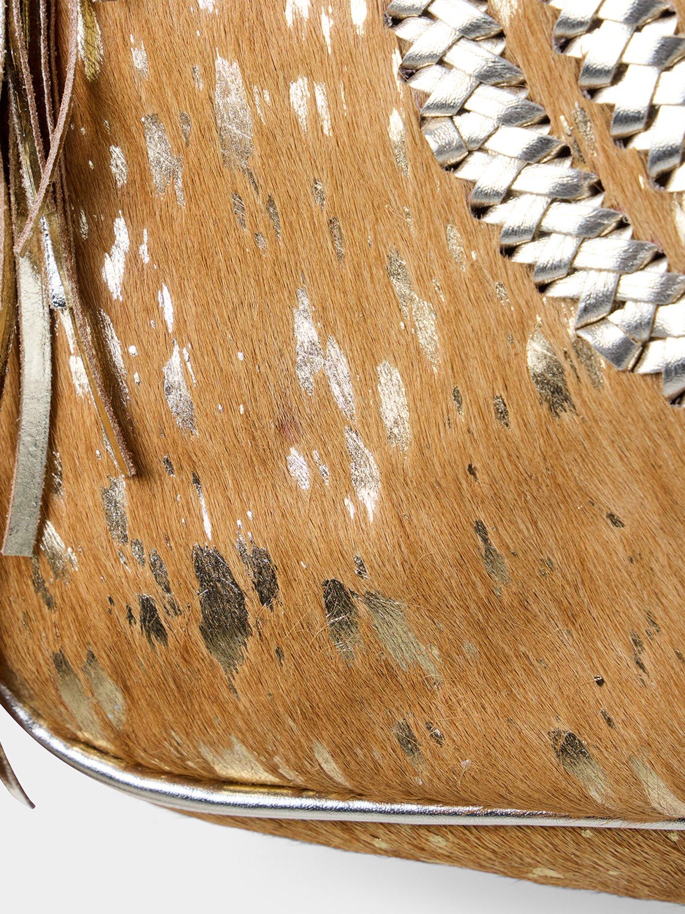 Image 3 of 4 of Joe Browns Wild Western Leather Studded Bag