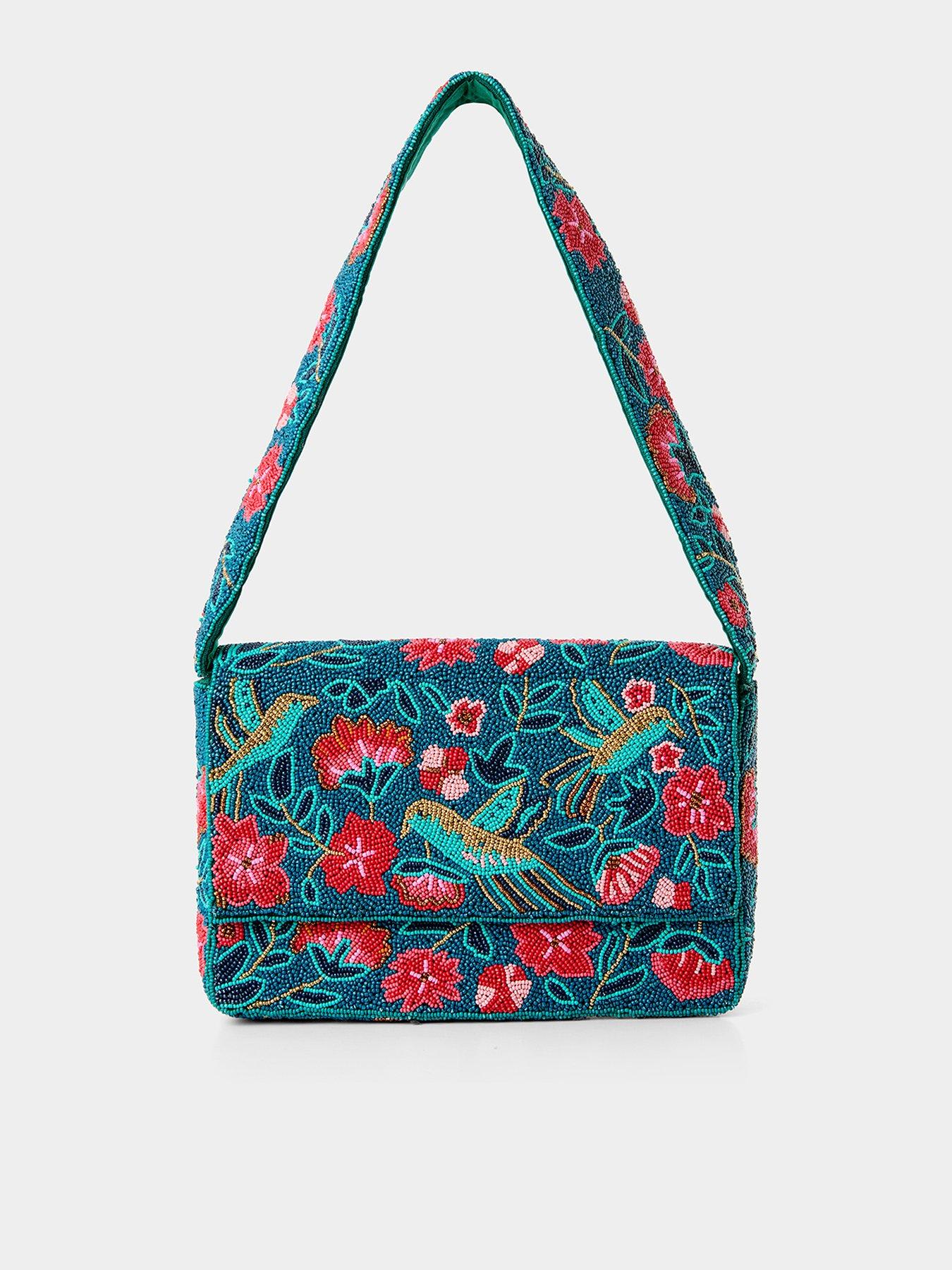 Image 1 of 3 of Joe Browns Birds In Paradise Beaded Bag