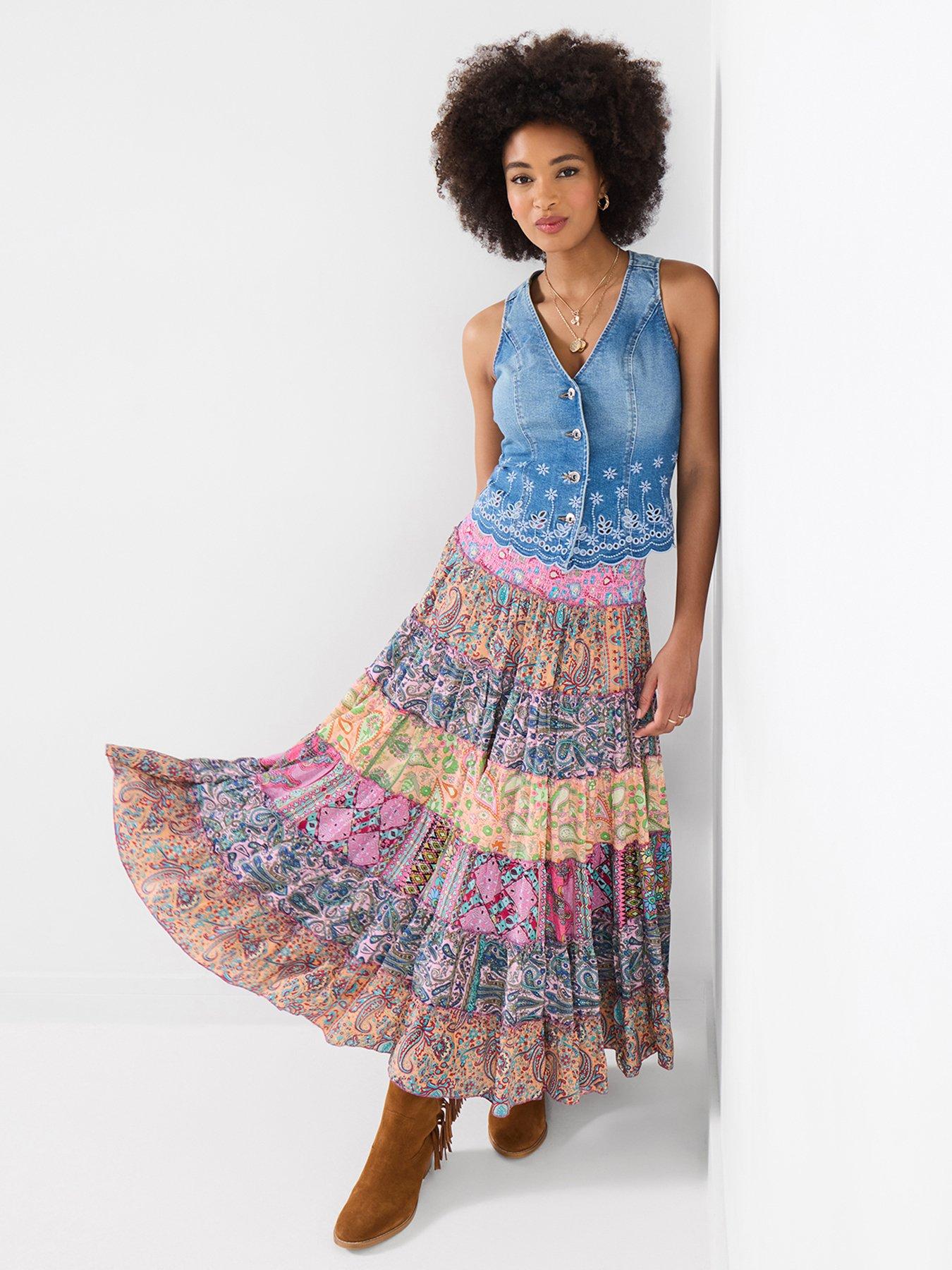 Image 3 of 6 of Joe Browns Boho Dreams Tiered Maxi Skirt