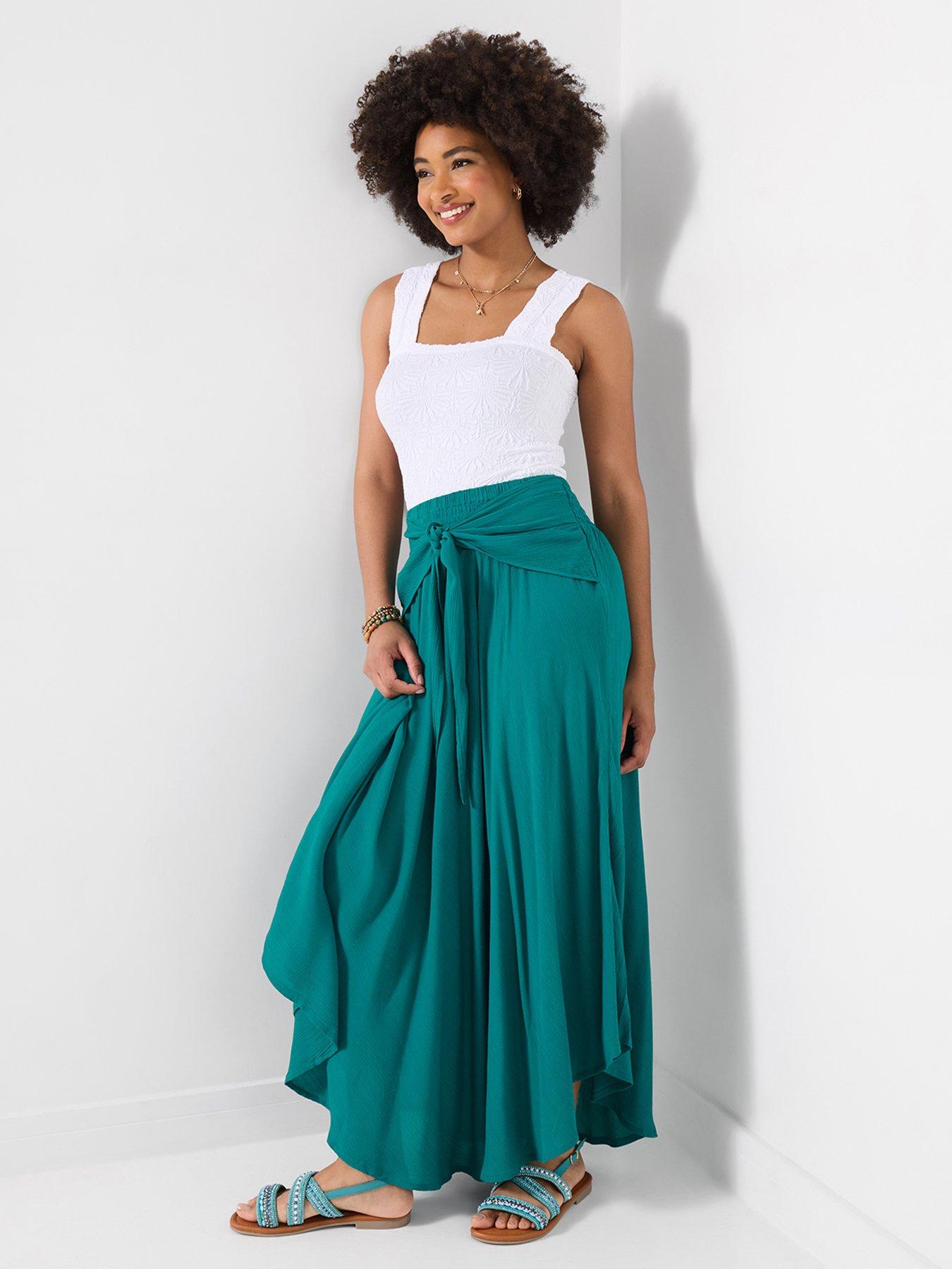 Joe Browns Beach Days Tie Front Skirt