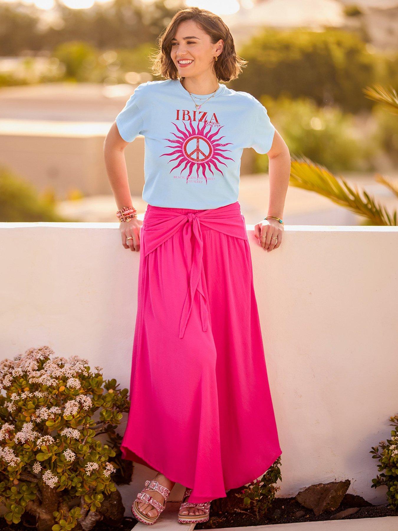Image 5 of 5 of Joe Browns Beach Days Tie Front Skirt