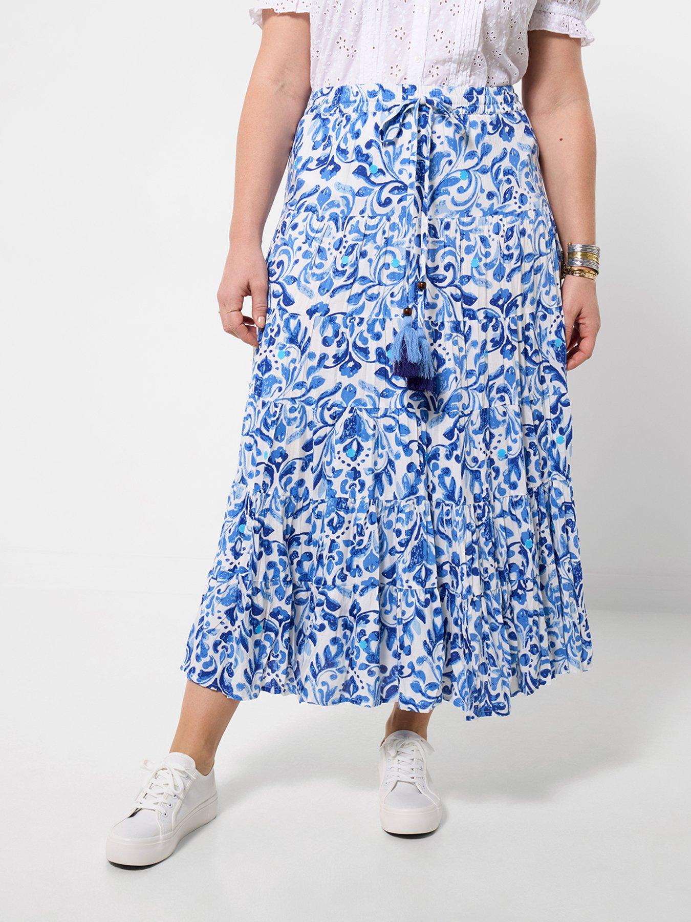 Image 2 of 5 of Joe Browns Summer Blues Tiered Maxi Skirt