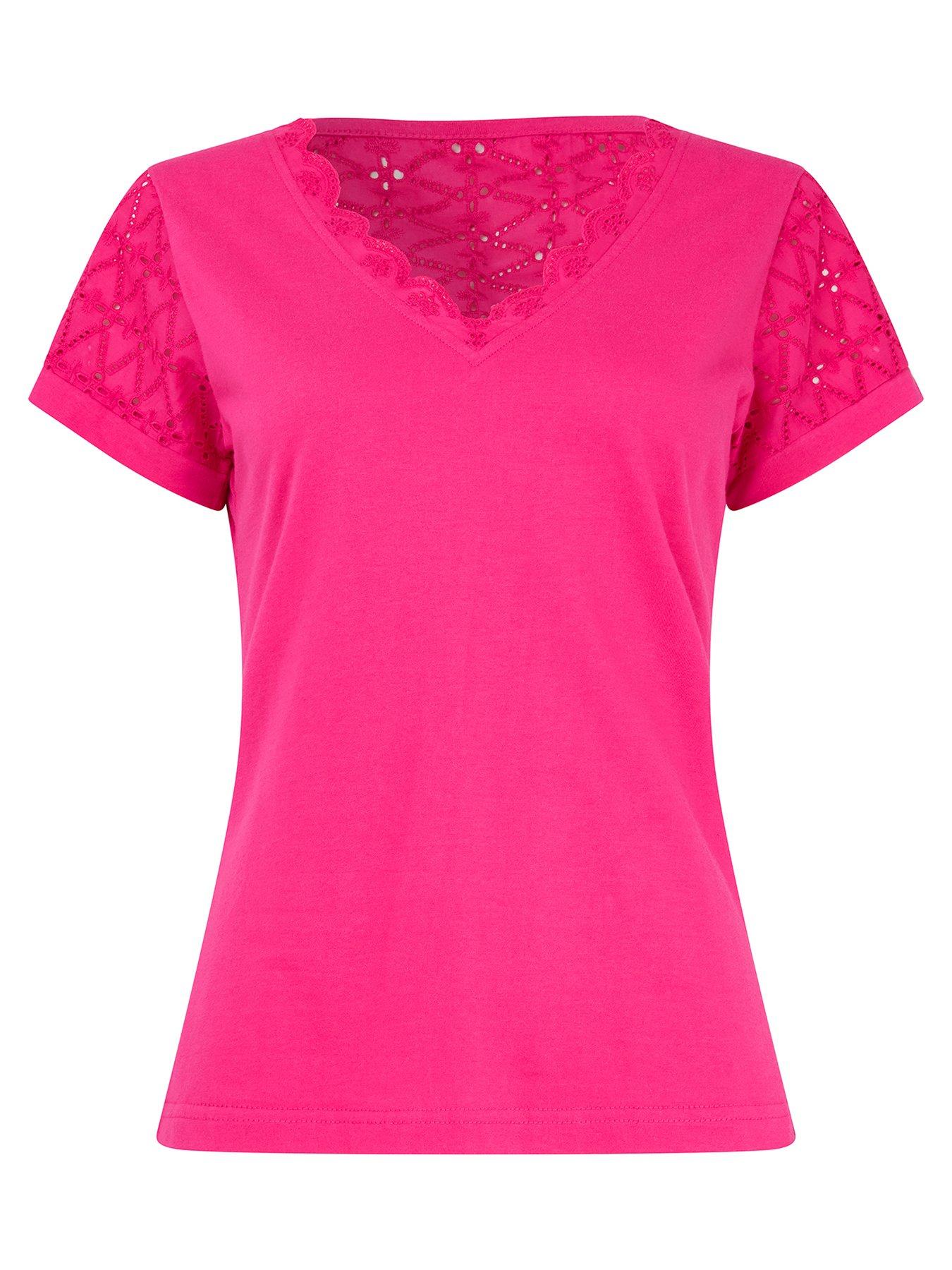 Image 5 of 5 of Joe Browns Florence Broderie Insert T-shirt