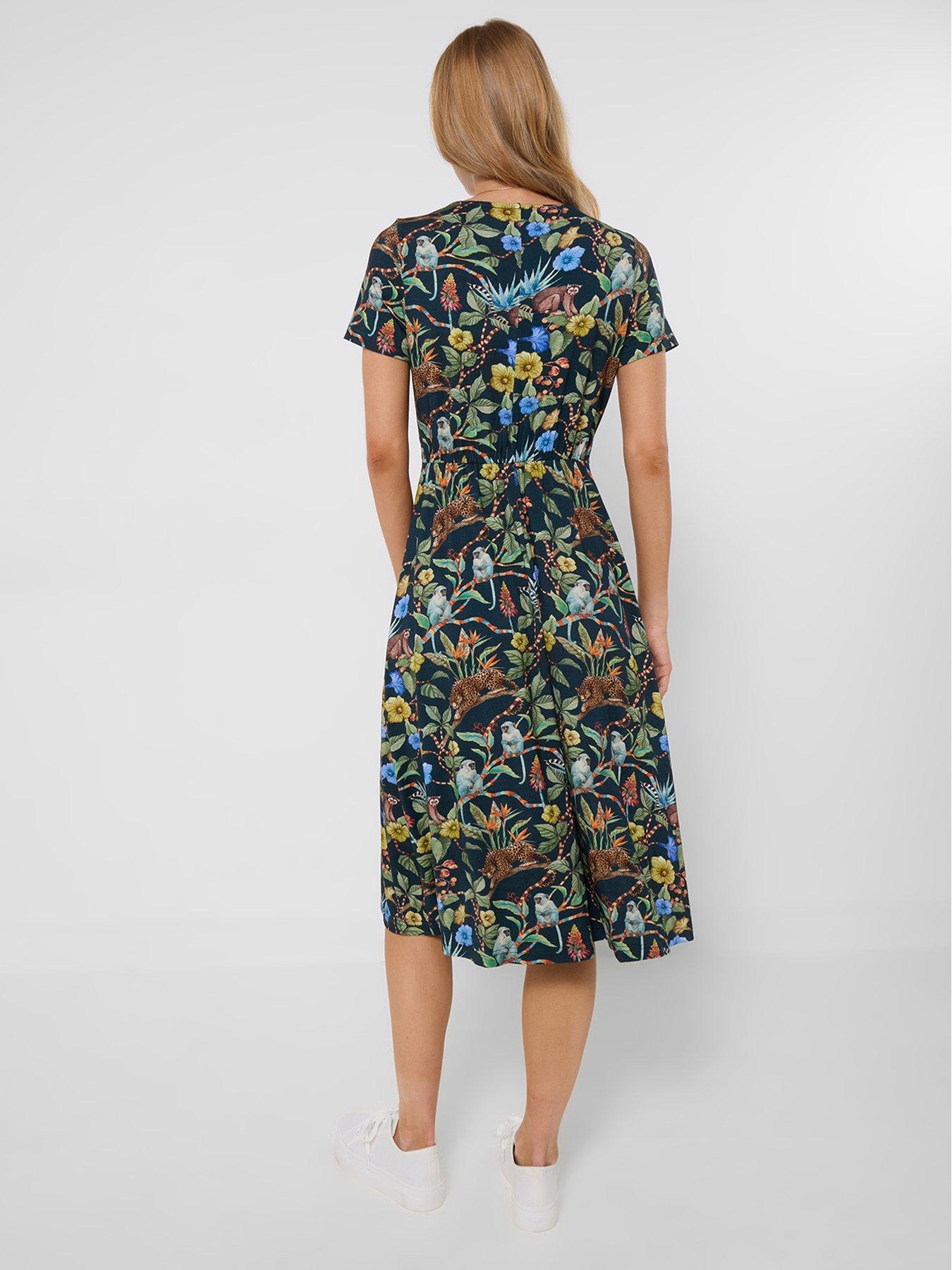 Image 2 of 5 of Joe Browns Azalea Twist Front Jersey Dress