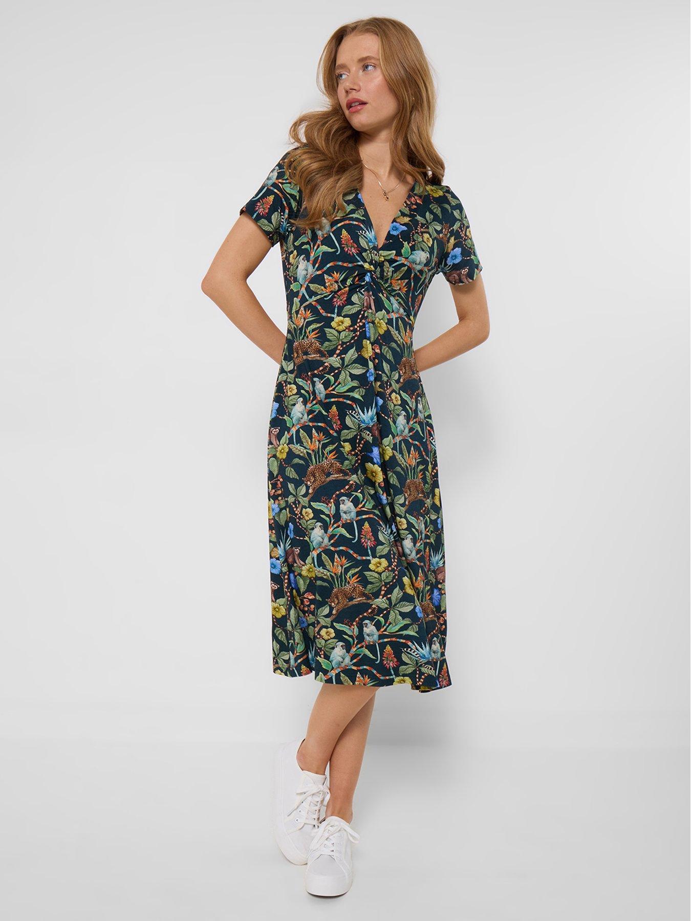 Image 4 of 5 of Joe Browns Azalea Twist Front Jersey Dress