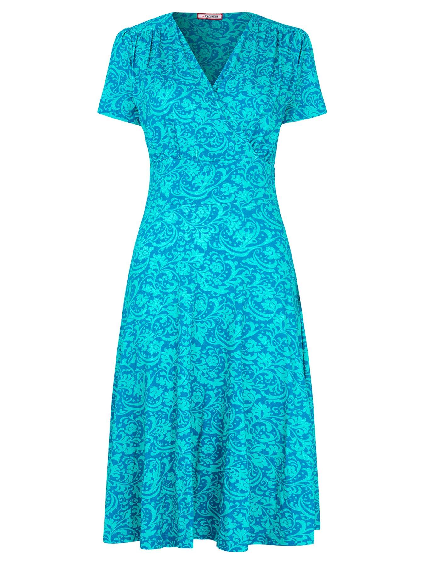 Image 5 of 5 of Joe Browns Pop Of Bright Jersey Dress - Blue