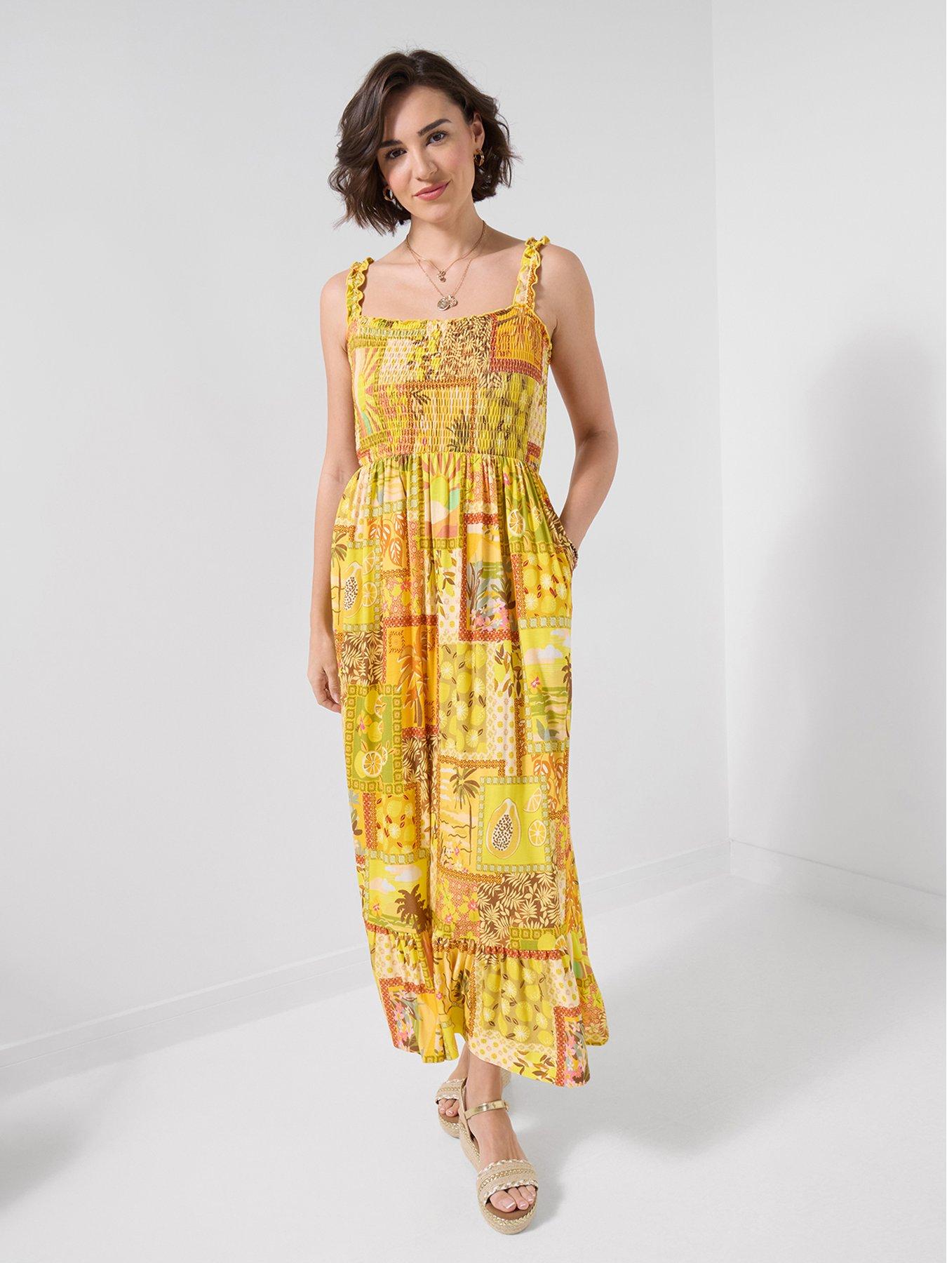 Image 1 of 5 of Joe Browns Sunshine Days Jersey Maxi Dress