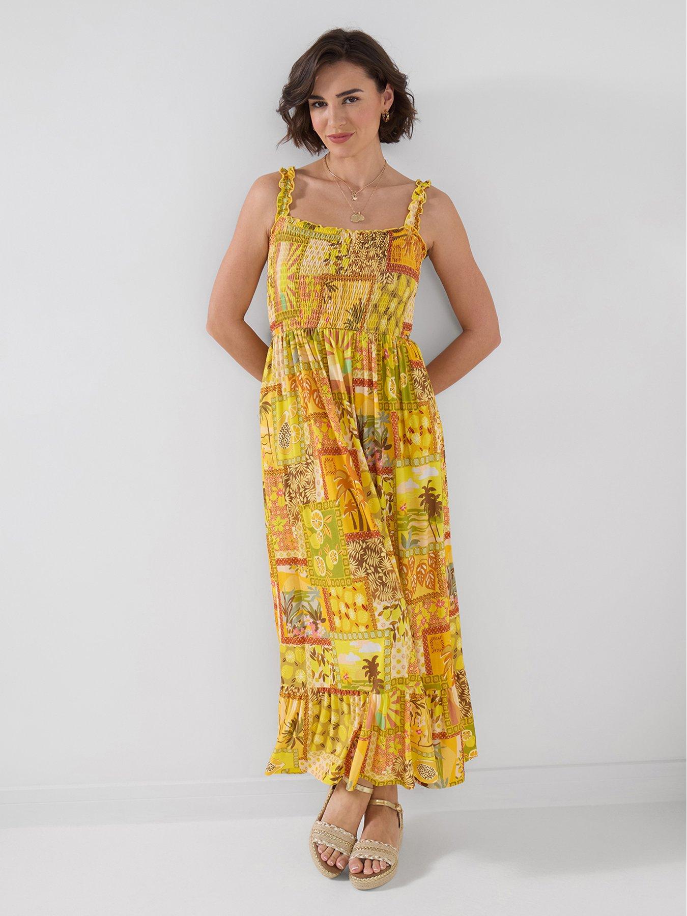 Image 3 of 5 of Joe Browns Sunshine Days Jersey Maxi Dress