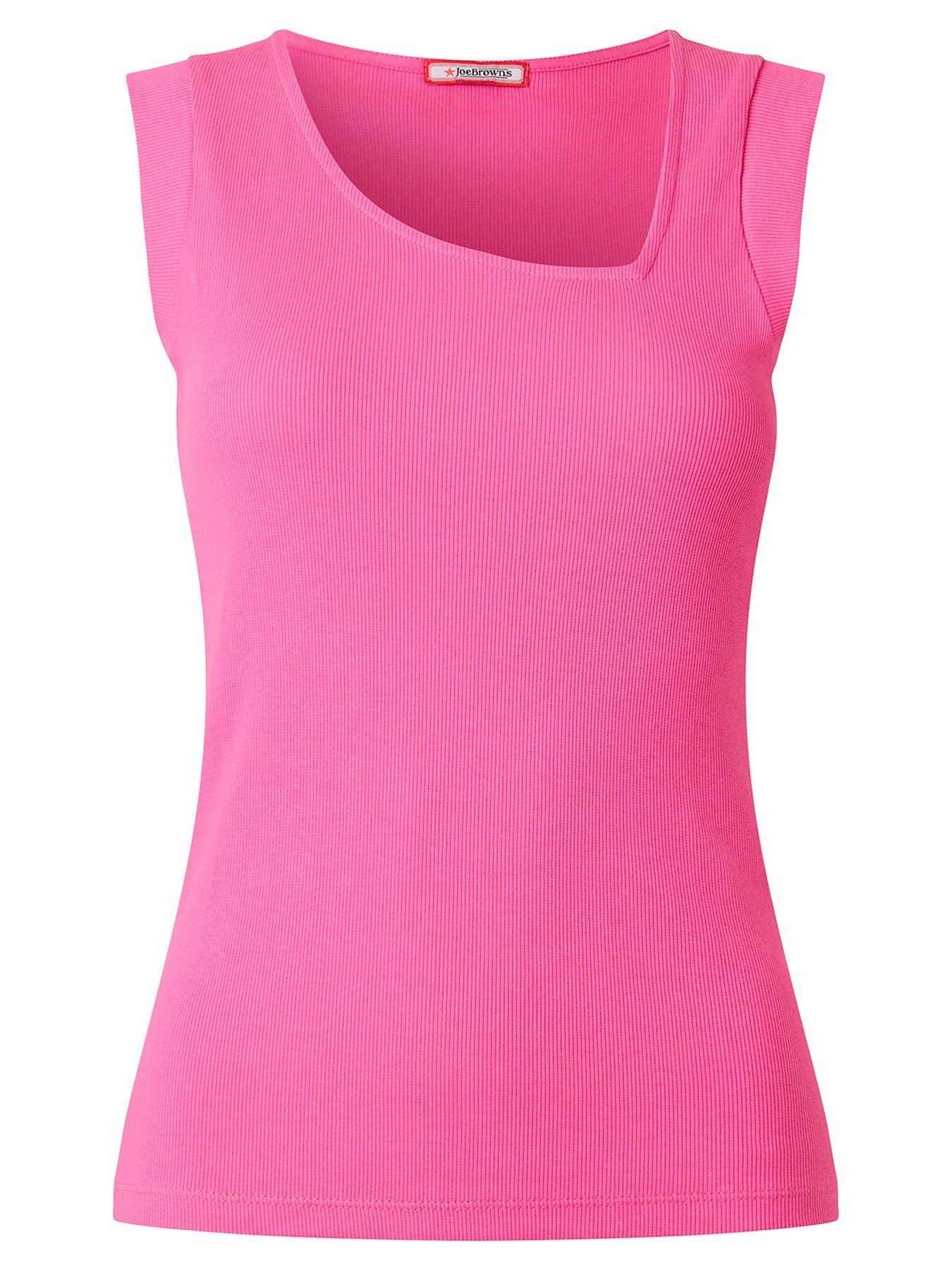Image 5 of 5 of Joe Browns Connie Asymmetric Neck Vest - Pink