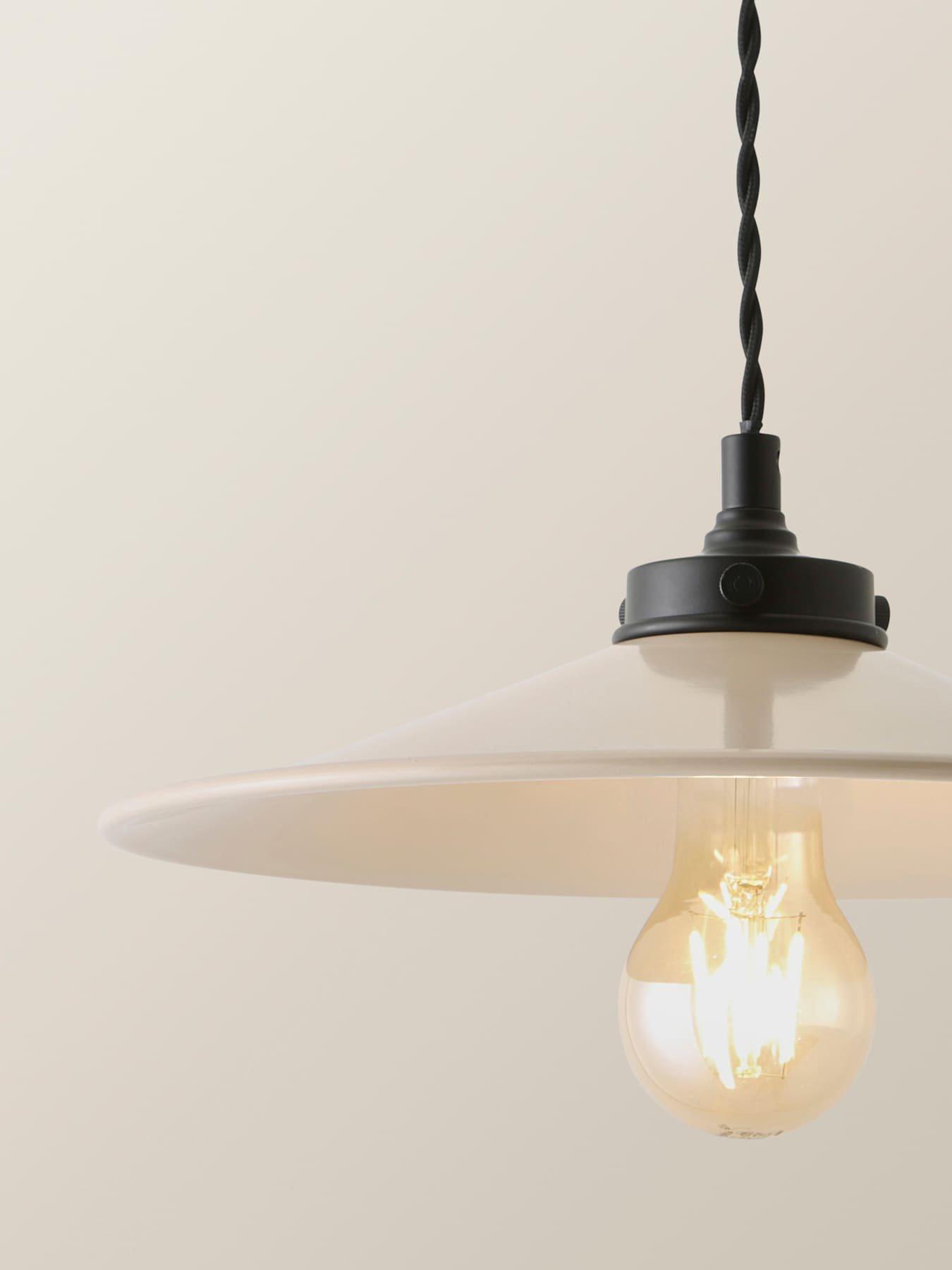 Image 3 of 7 of ValueLights Hampstead Natural Rolled Edge Tapered Pendant Ceiling Light