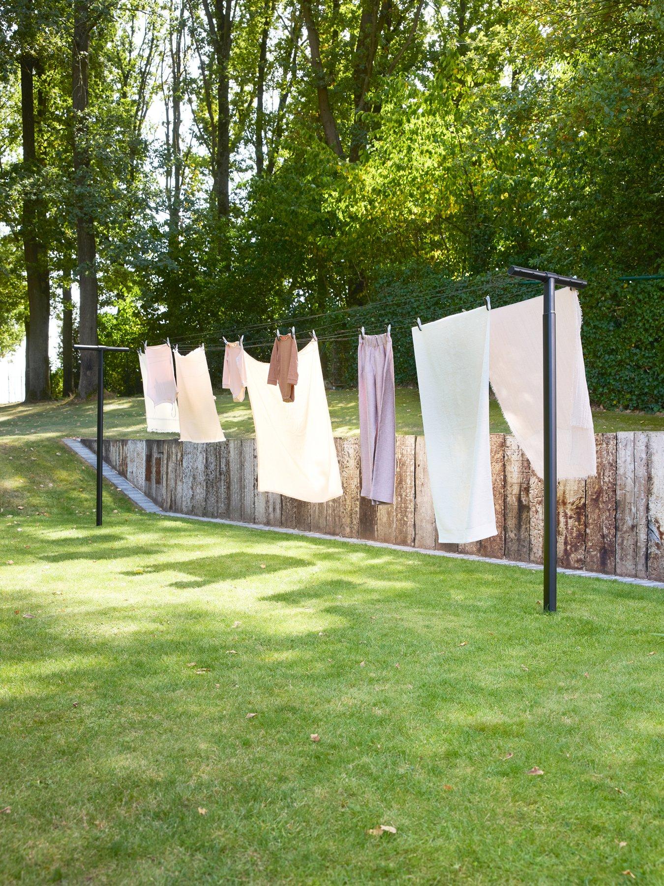 Brabantia Hangout Washing Lines With Poles, 50m