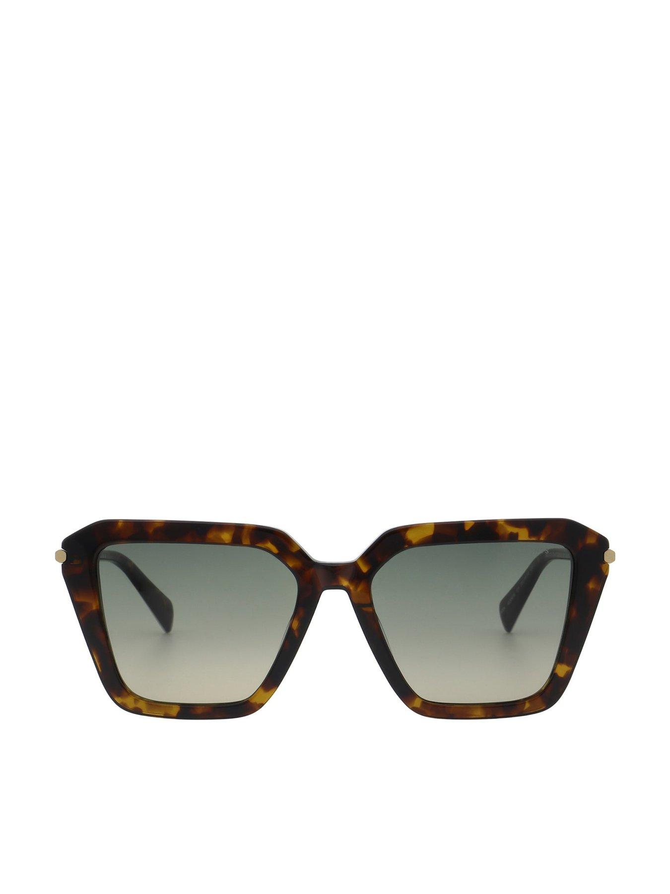 AllSaints Gwen Dark Tort Sunglass