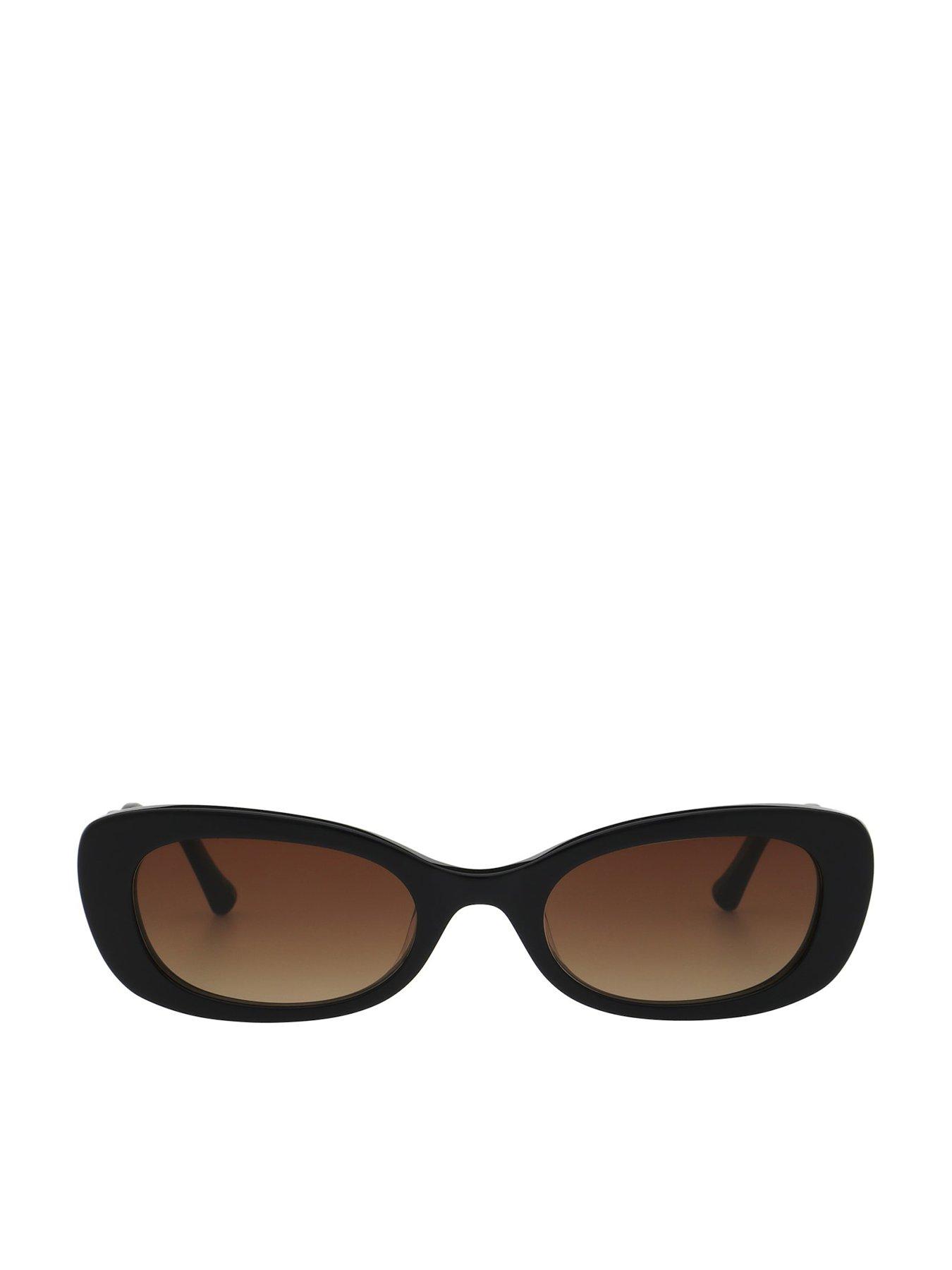 Image 1 of 3 of AllSaints Slight Cat Eye Sunglasses- Black