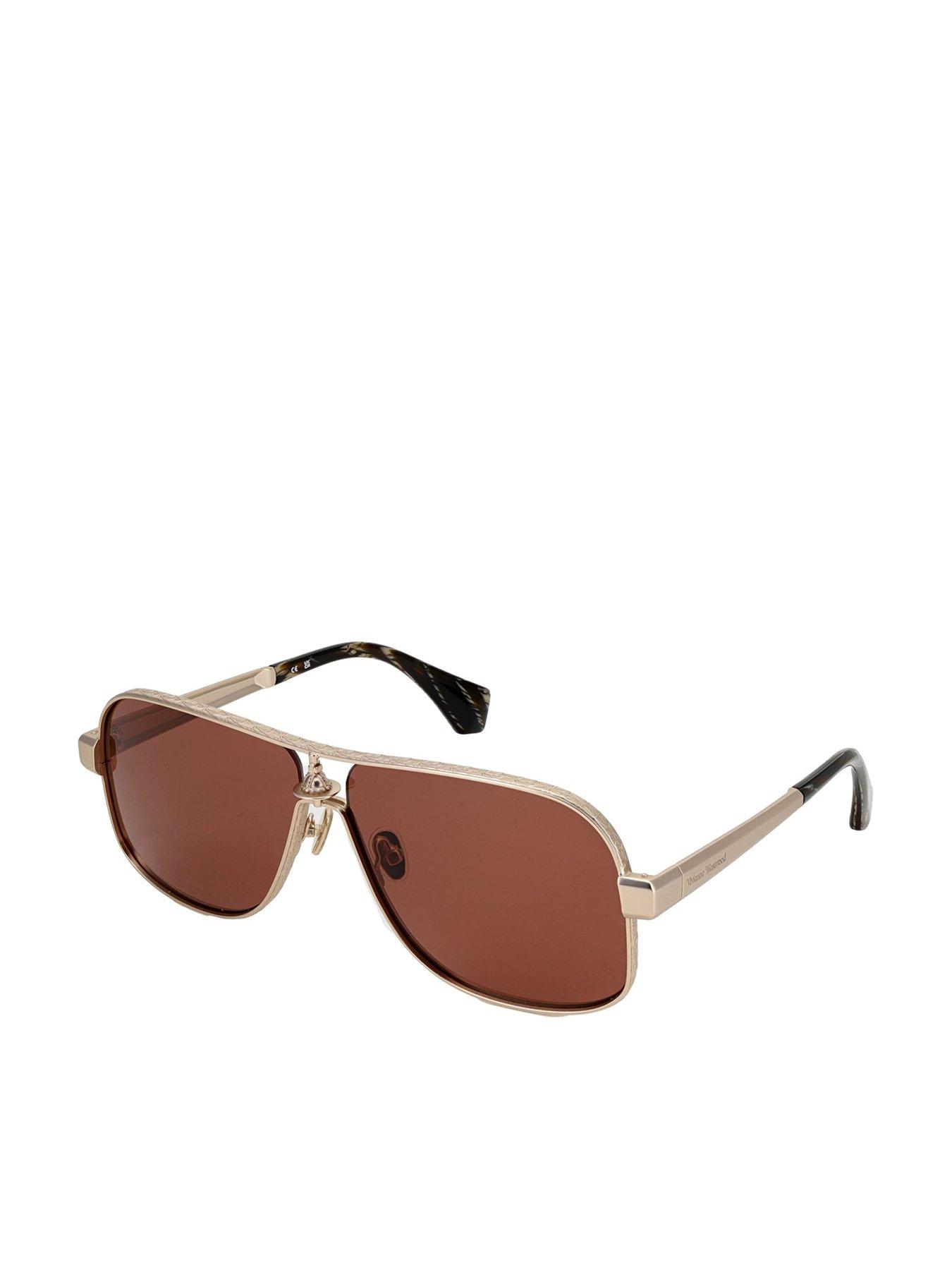 Image 1 of 4 of Vivienne Westwood Keith Gold Sunglasses
