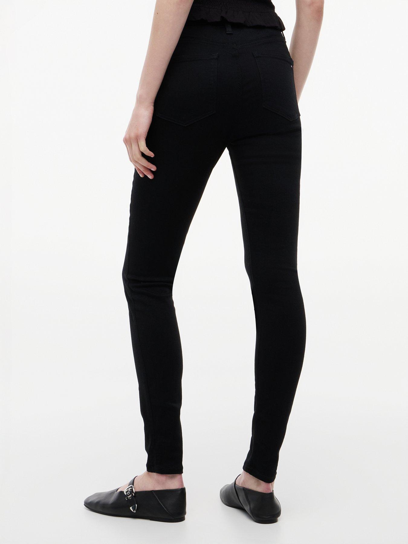 Image 2 of 6 of Tommy Jeans Sylvia Hgh Skn Dh4288 - Black