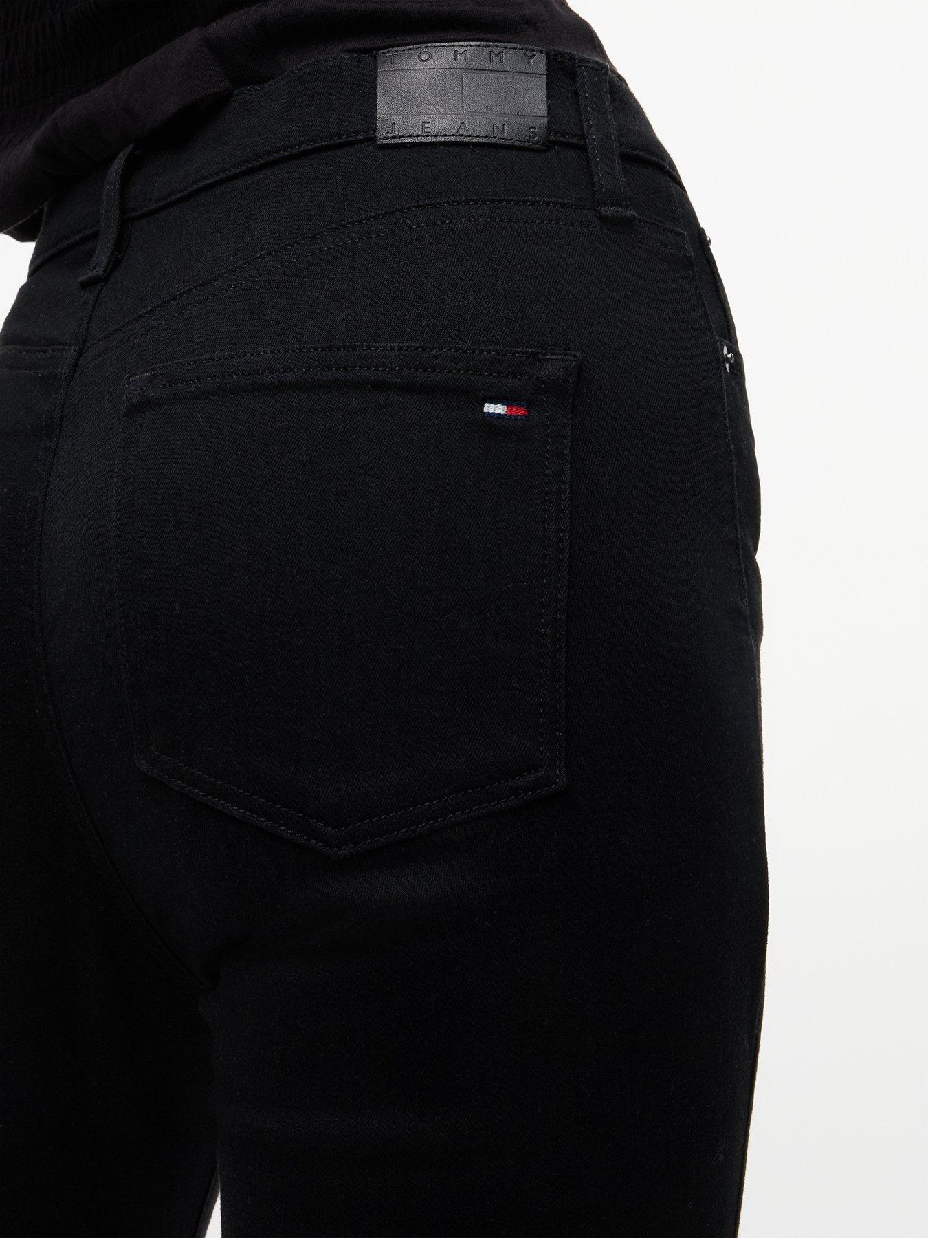 Image 4 of 6 of Tommy Jeans Sylvia Hgh Skn Dh4288 - Black