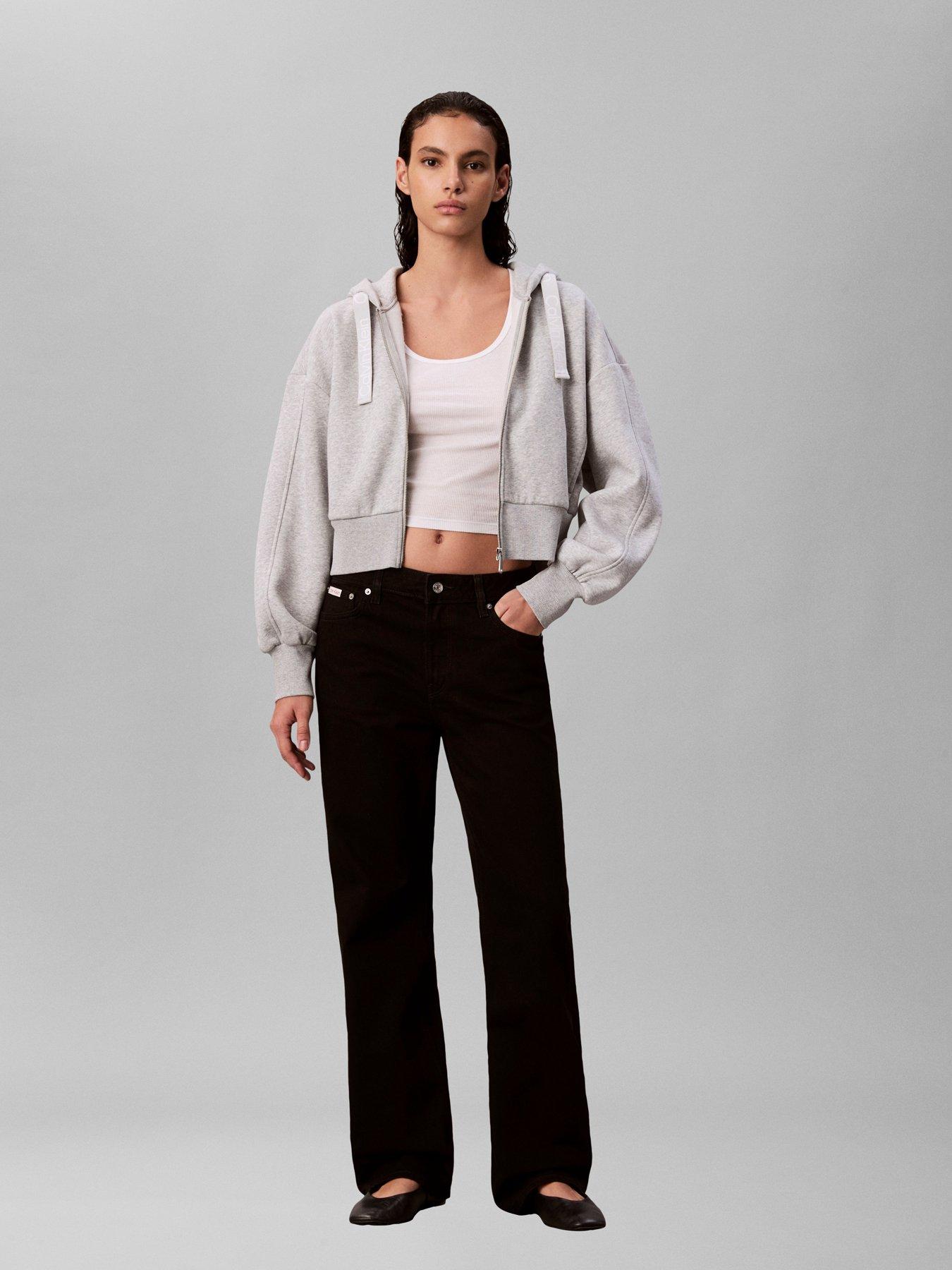 Calvin Klein Jeans Signature 90S Straight Soft Blac - Black