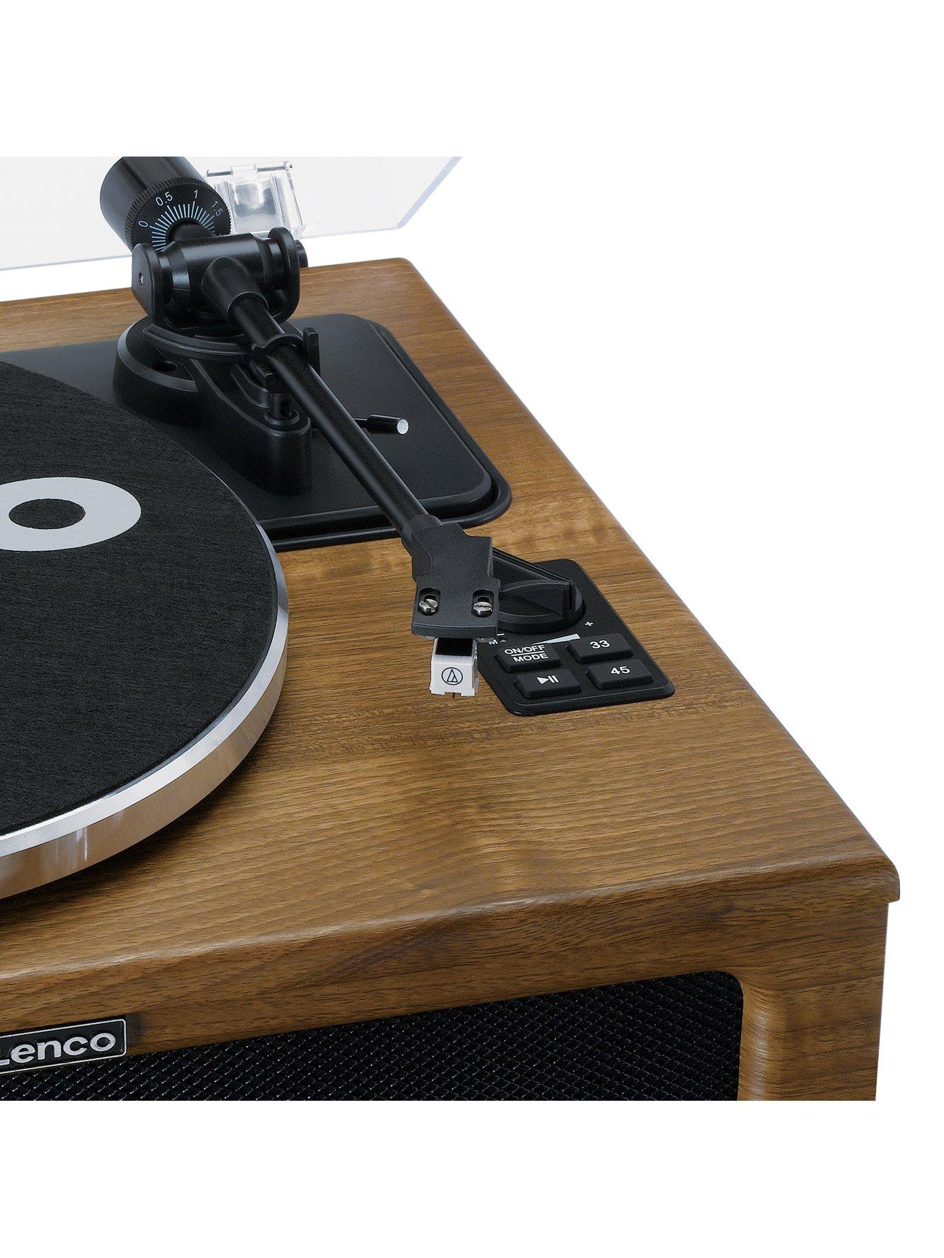 Image 3 of 7 of Lenco Lenco LS-410WA Turntable with Bluetooth and built-in speakers - walnut