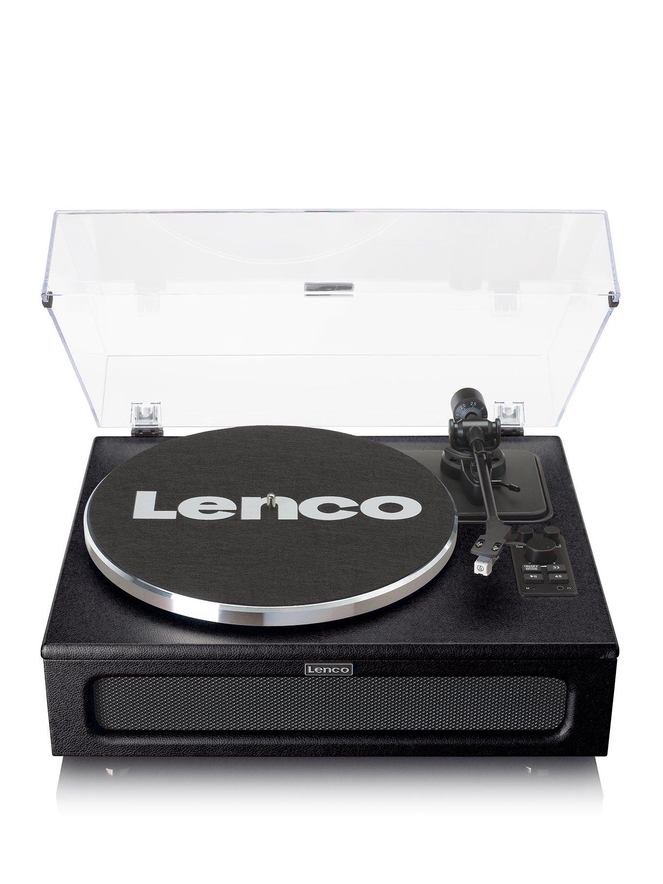 Image 1 of 7 of Lenco Lenco LS-430BK Turntable with built-in speakers - Black