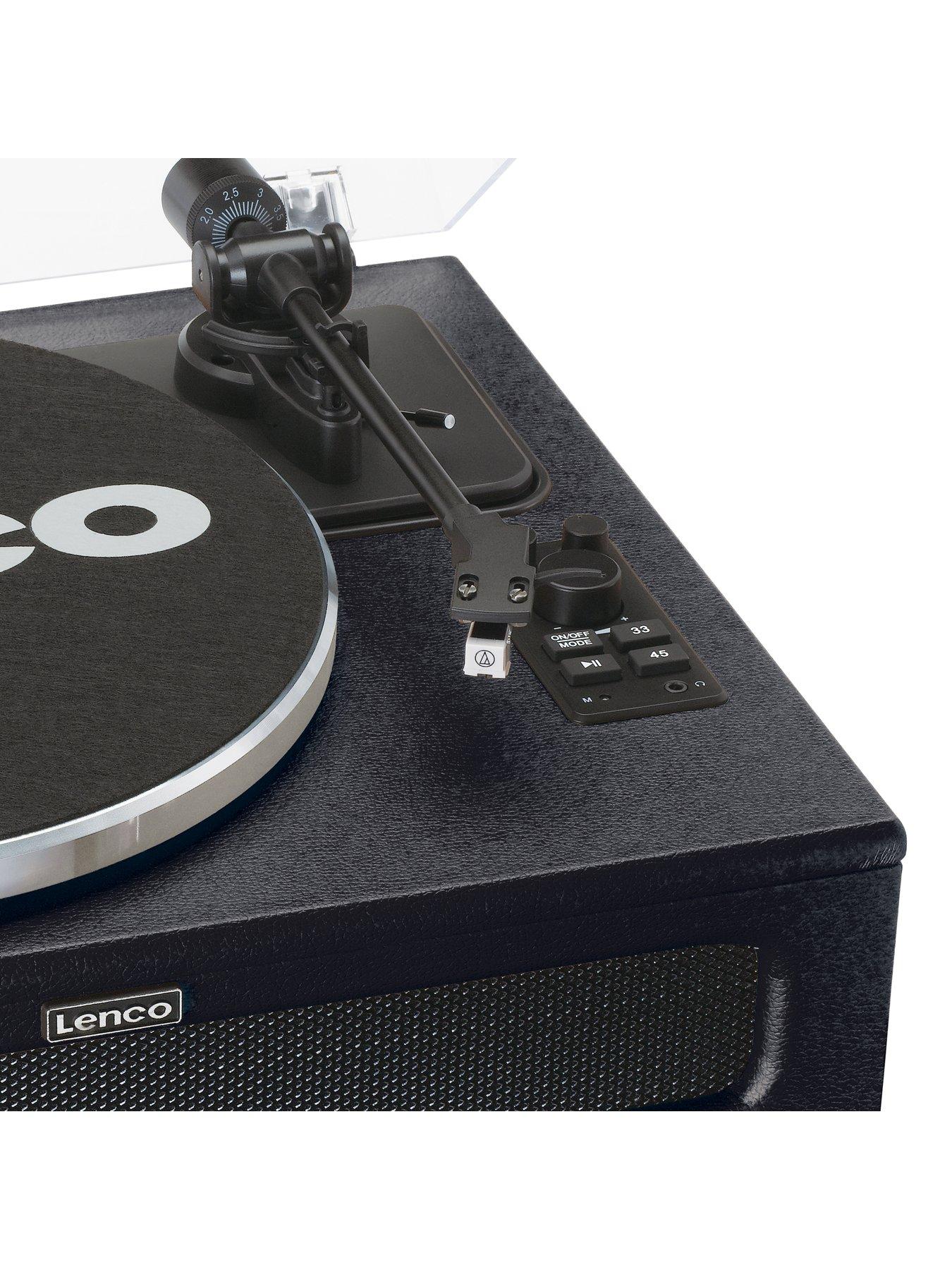 Image 3 of 7 of Lenco Lenco LS-430BK Turntable with built-in speakers - Black
