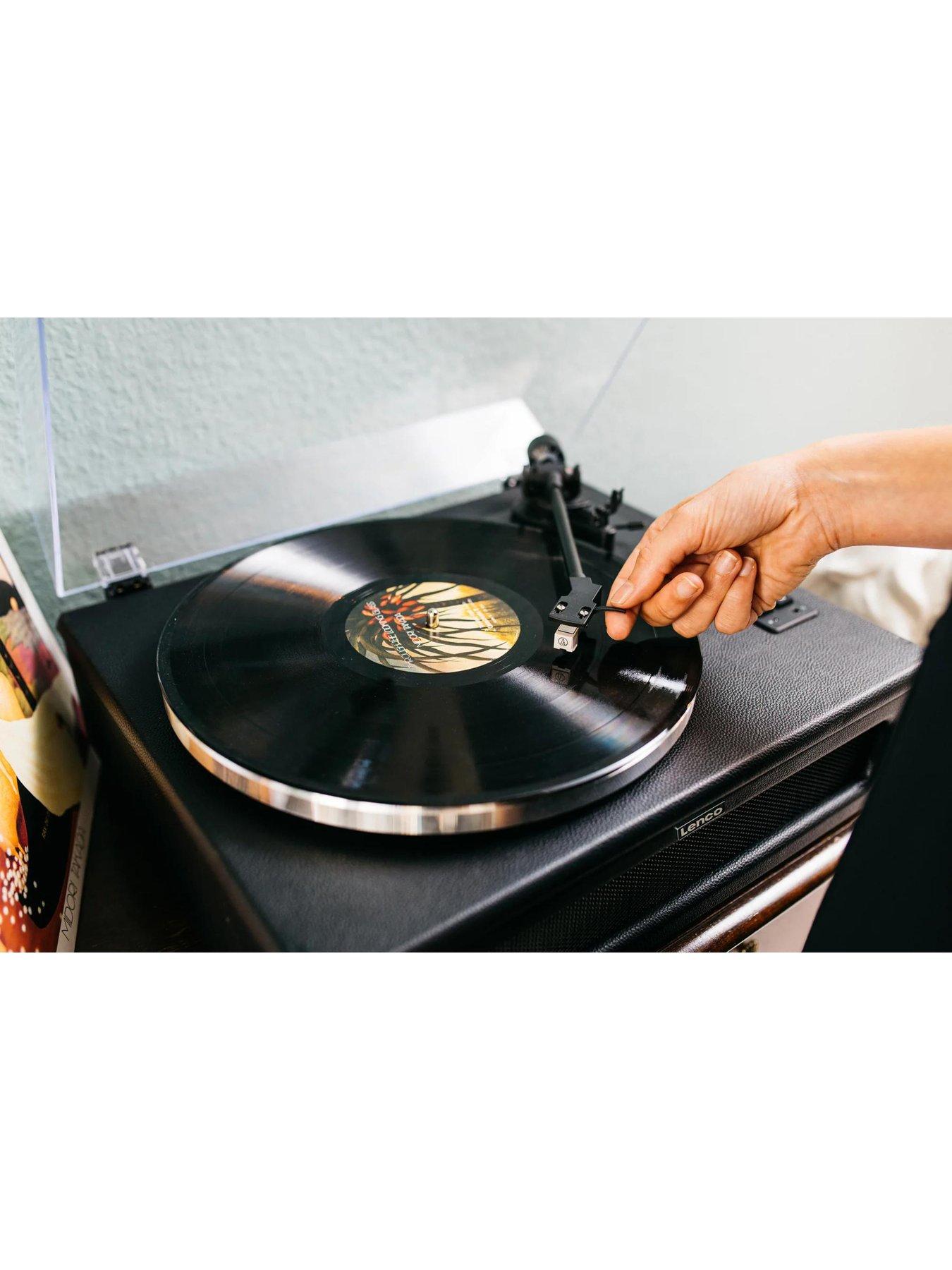 Image 6 of 7 of Lenco Lenco LS-430BK Turntable with built-in speakers - Black