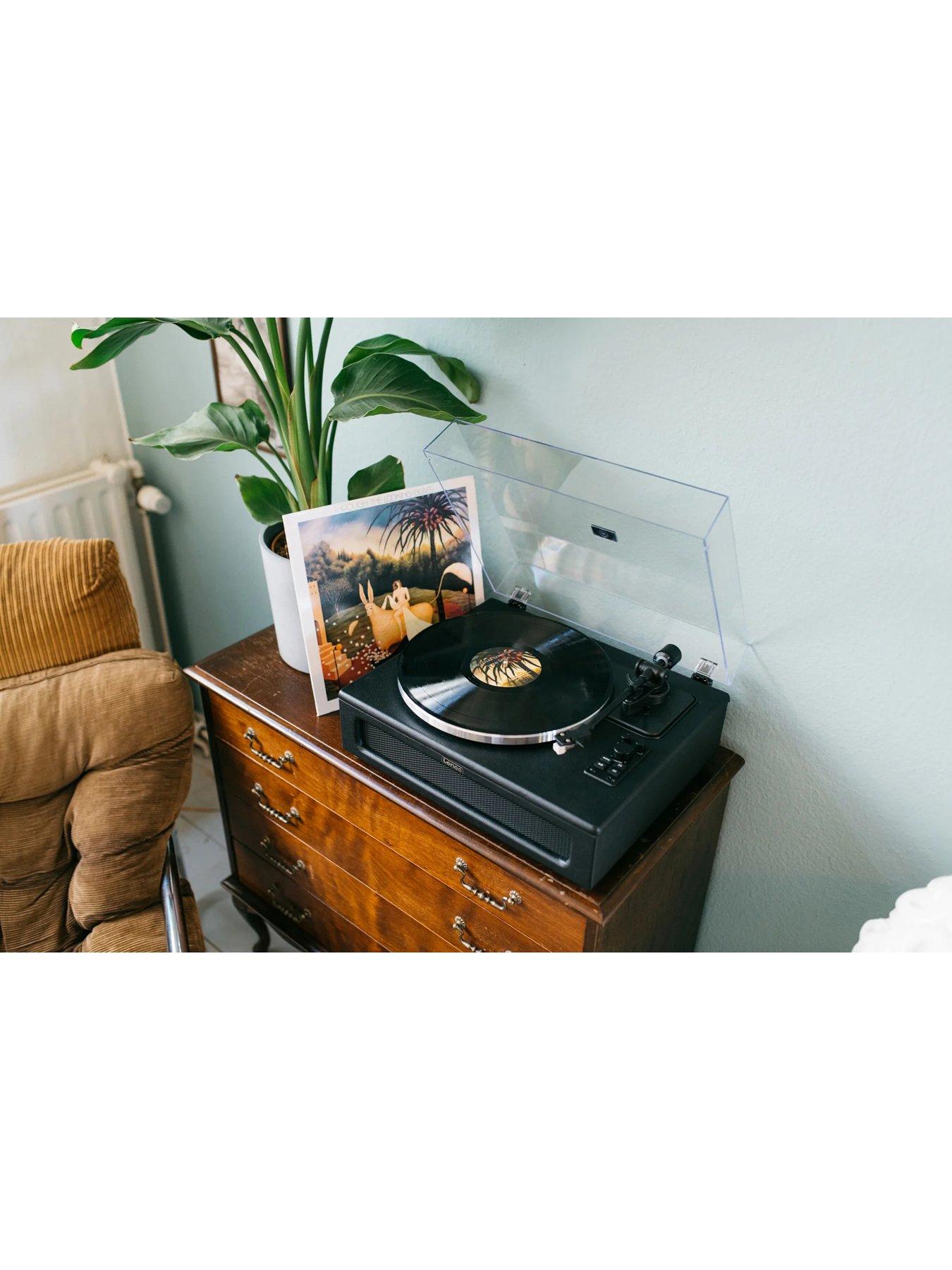 Image 7 of 7 of Lenco Lenco LS-430BK Turntable with built-in speakers - Black