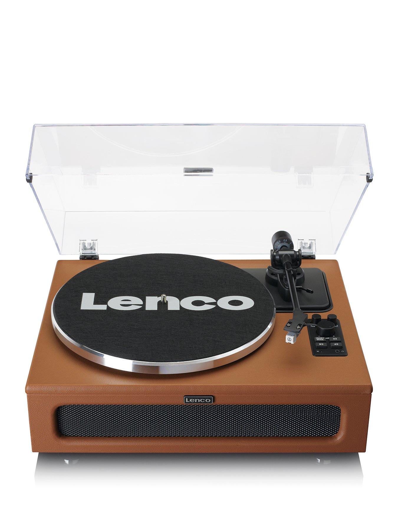 Lenco LS-430BN Turntable with built-in speakers - Brown