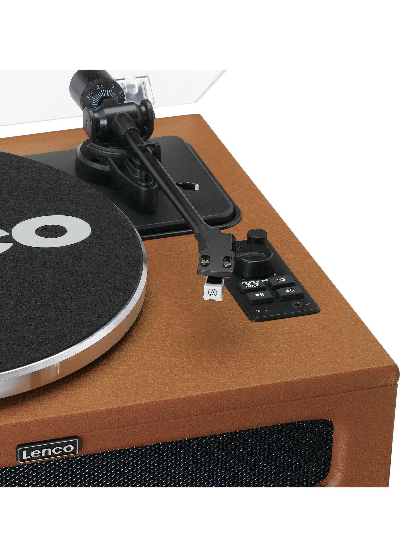 Image 4 of 7 of Lenco Lenco LS-430BN Turntable with built-in speakers - Brown