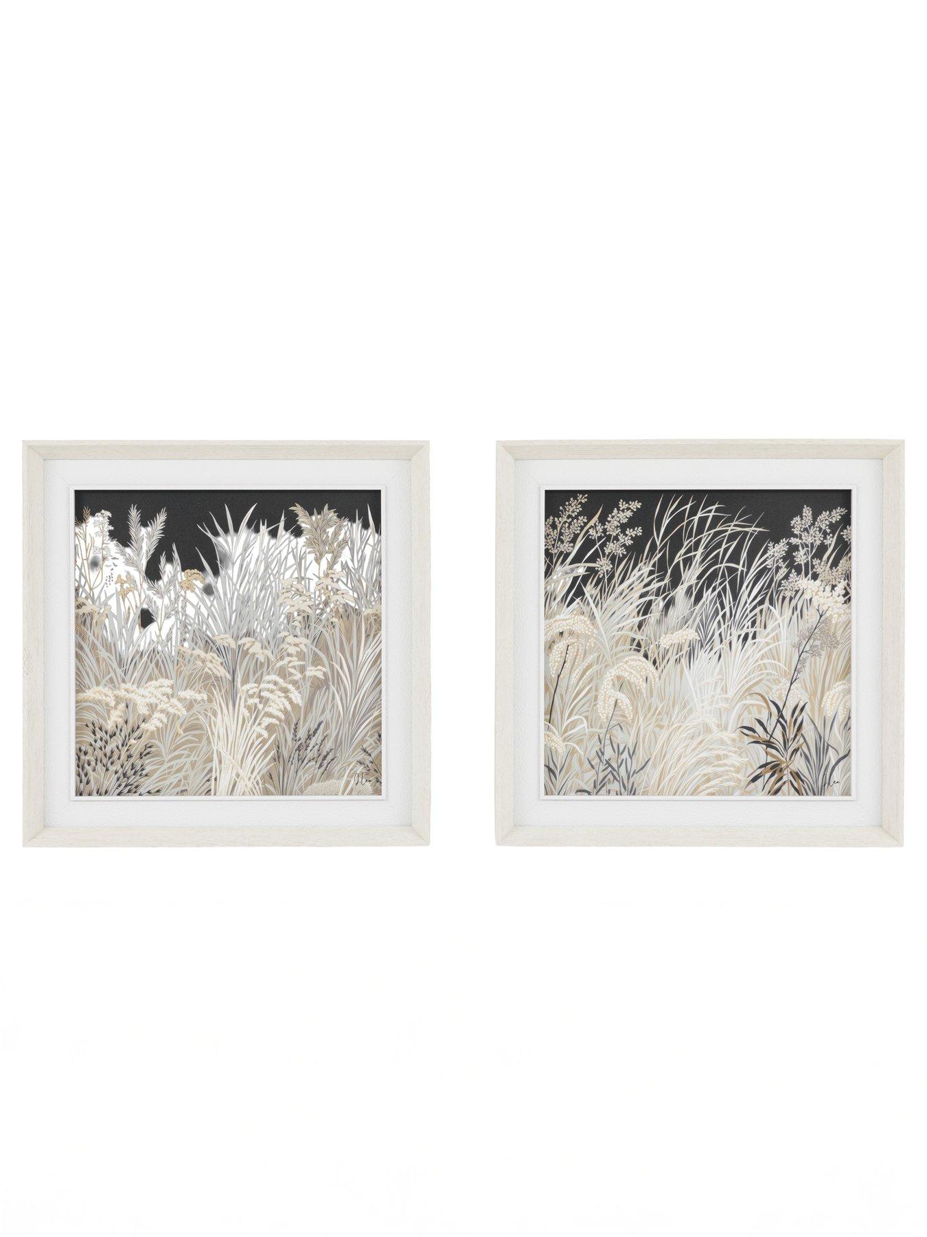 Gallery Evening Peace Framed Canvas Set of 2